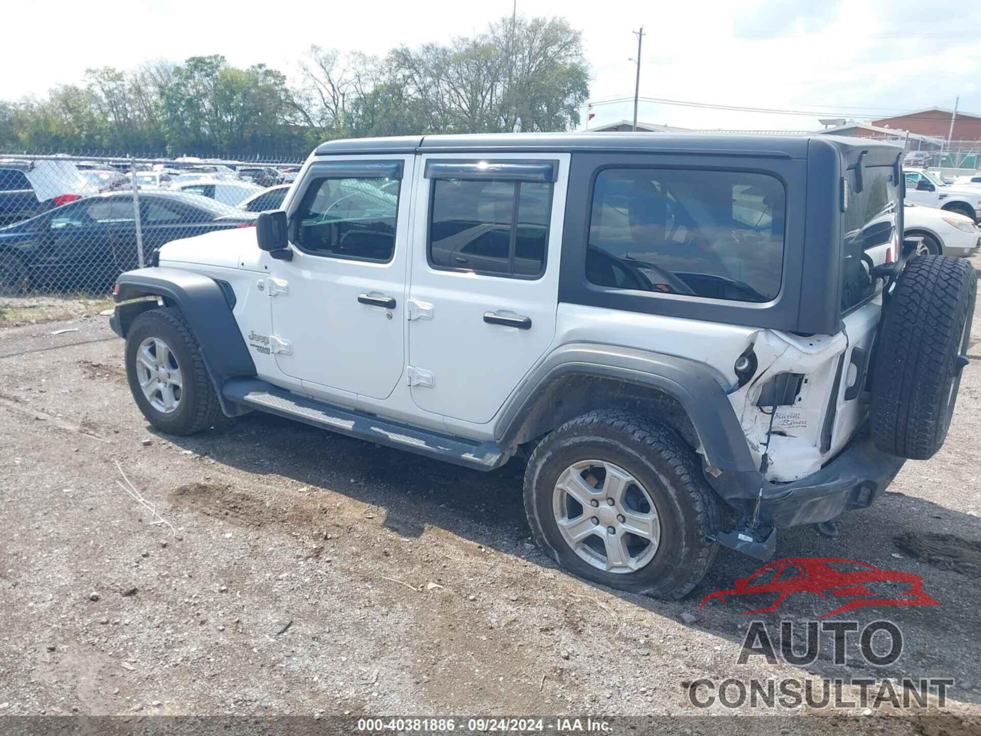 JEEP WRANGLER UNLIMITED 2021 - 1C4HJXKN1MW591332
