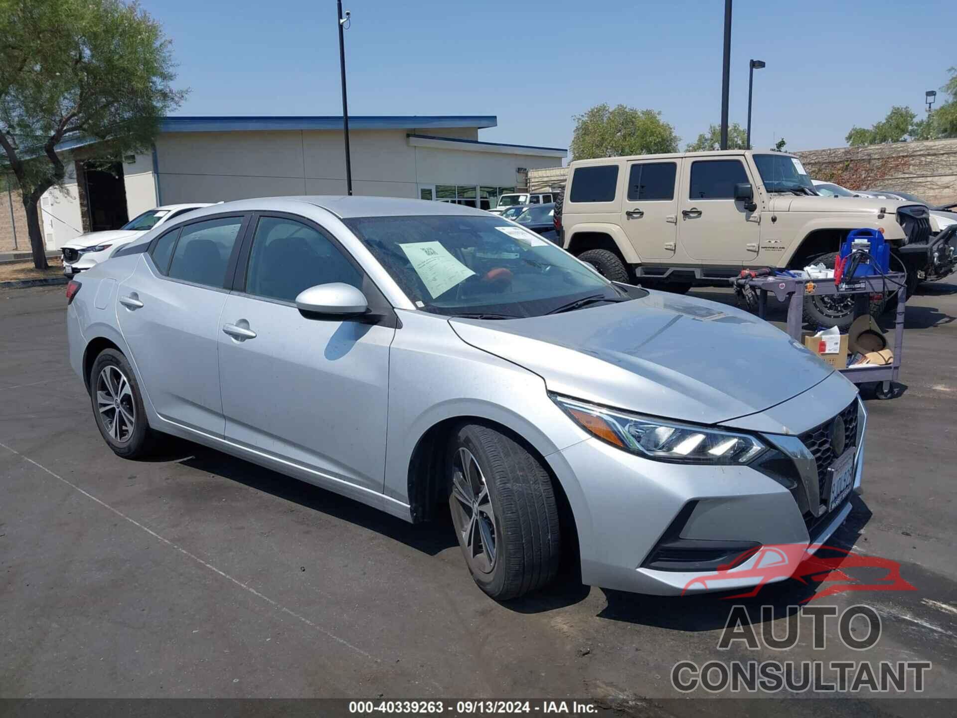 NISSAN SENTRA 2022 - 3N1AB8CV0NY256191