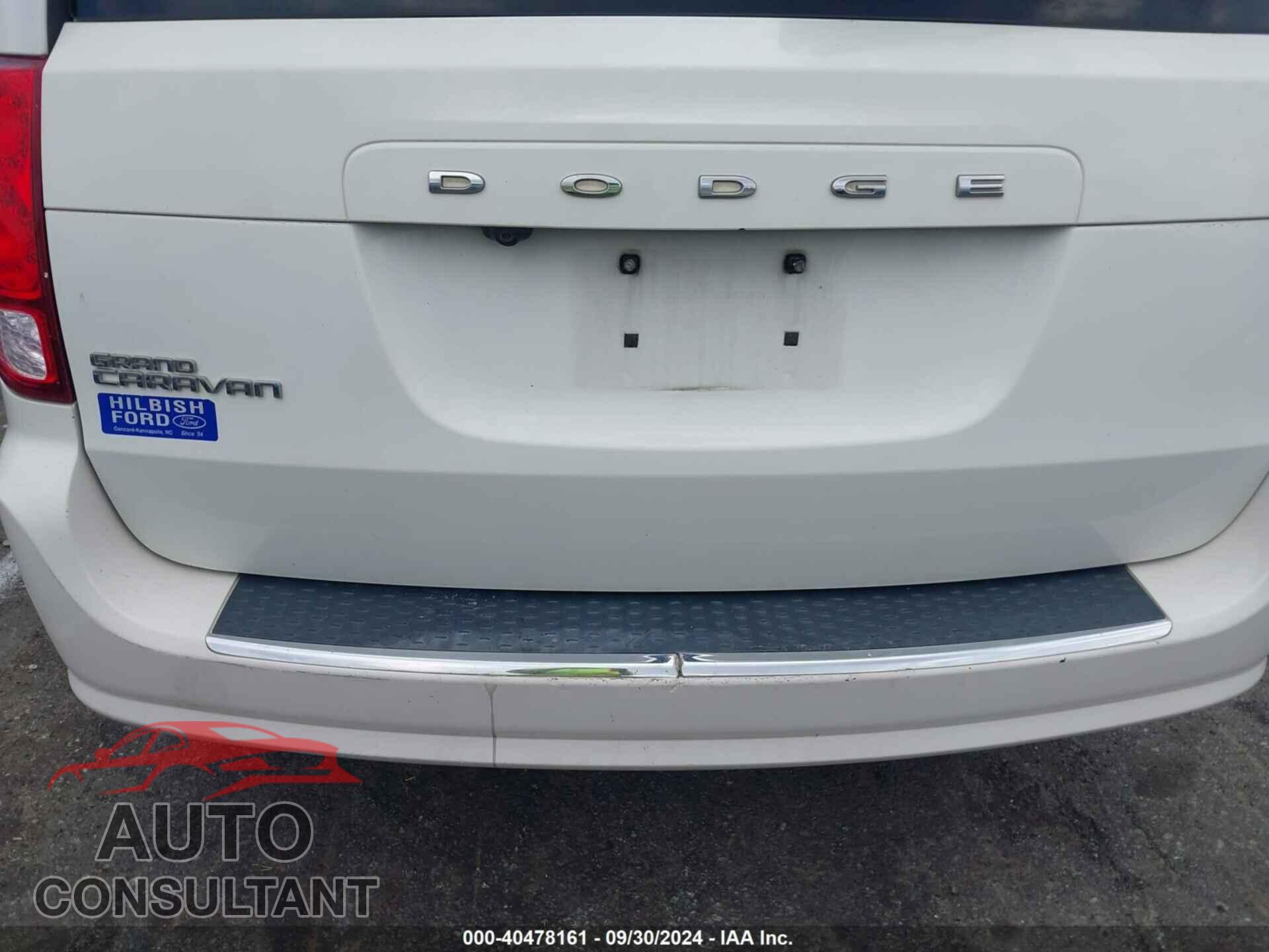 DODGE GRAND CARAVAN 2011 - 2D4RN3DG7BR683408