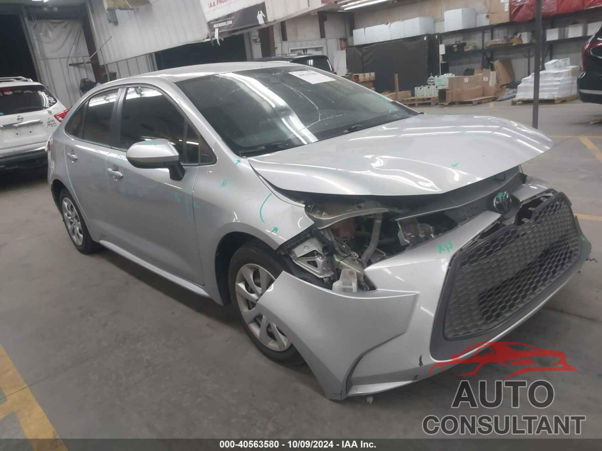 TOYOTA COROLLA 2020 - JTDEPRAE0LJ026726