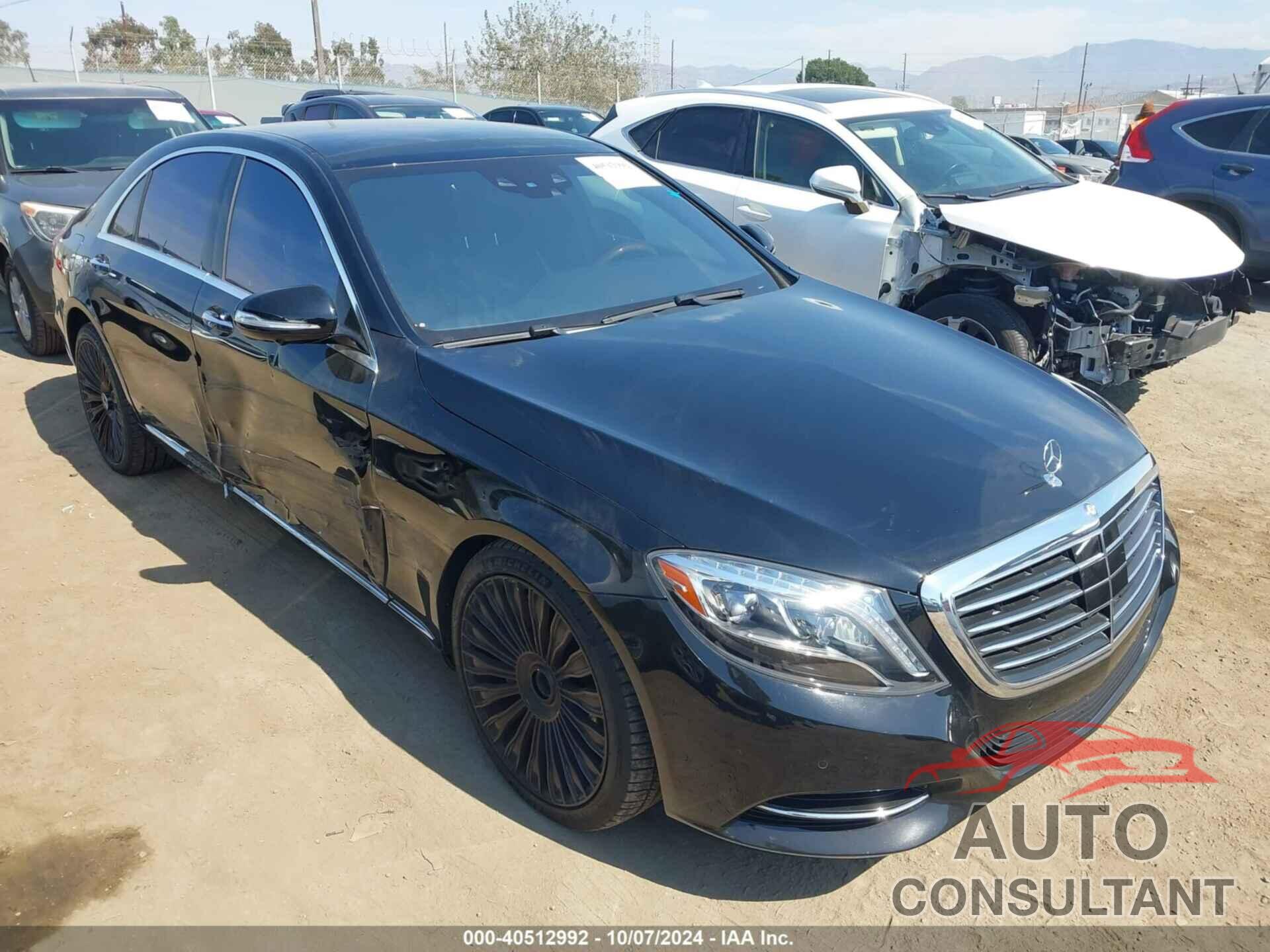 MERCEDES-BENZ S 550 2015 - WDDUG8CB0FA099761