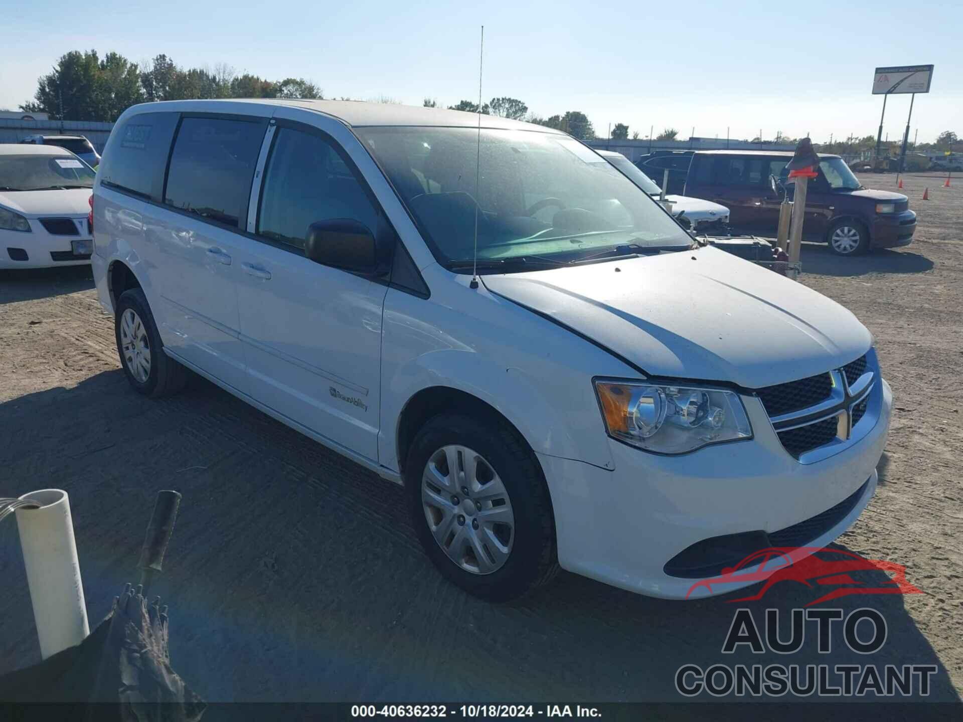 DODGE GRAND CARAVAN 2016 - 2C4RDGBG2GR171234