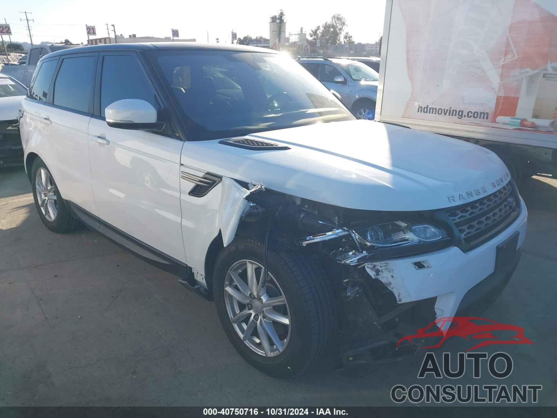 LAND ROVER RANGE ROVER SPORT 2016 - SALWG2VF4GA649540