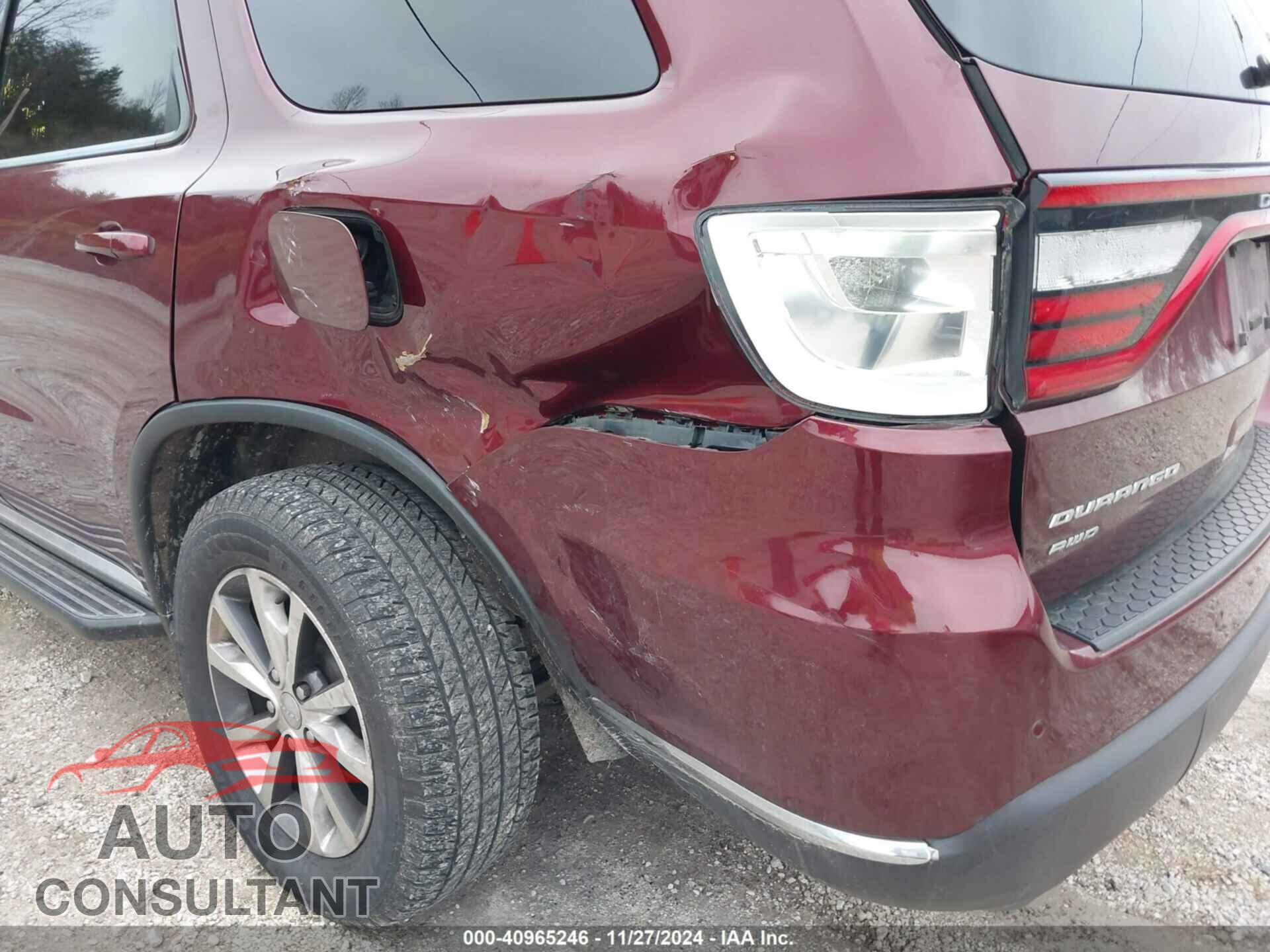 DODGE DURANGO 2016 - 1C4RDJDG3GC484814