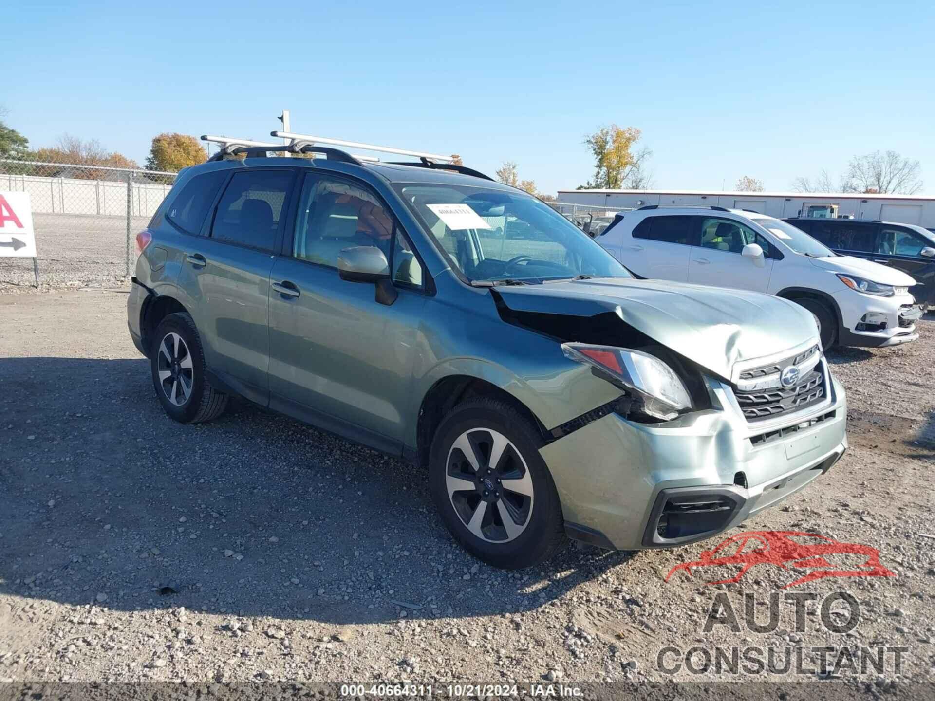 SUBARU FORESTER 2017 - JF2SJAEC7HH403602