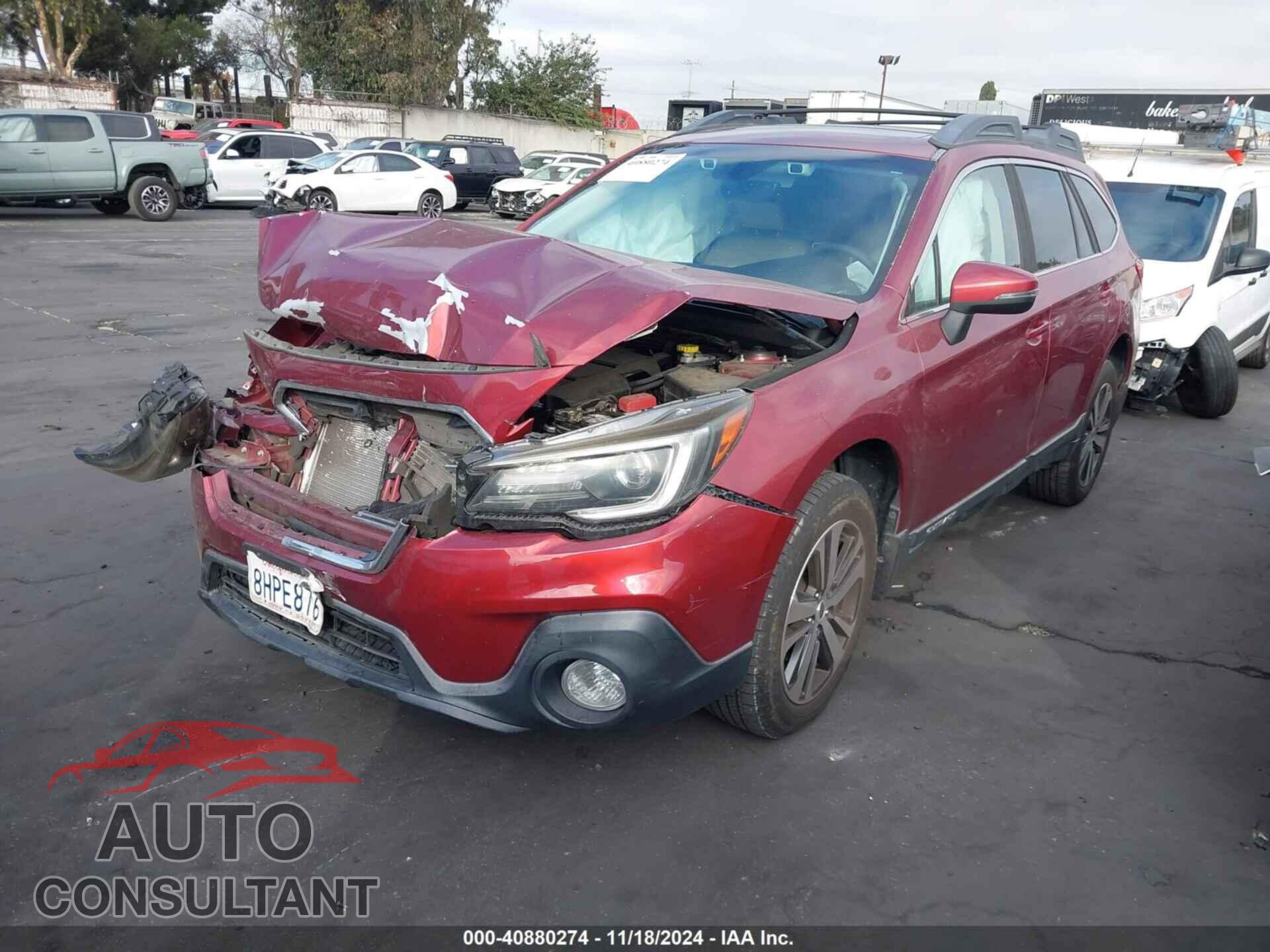 SUBARU OUTBACK 2019 - 4S4BSENC4K3283177