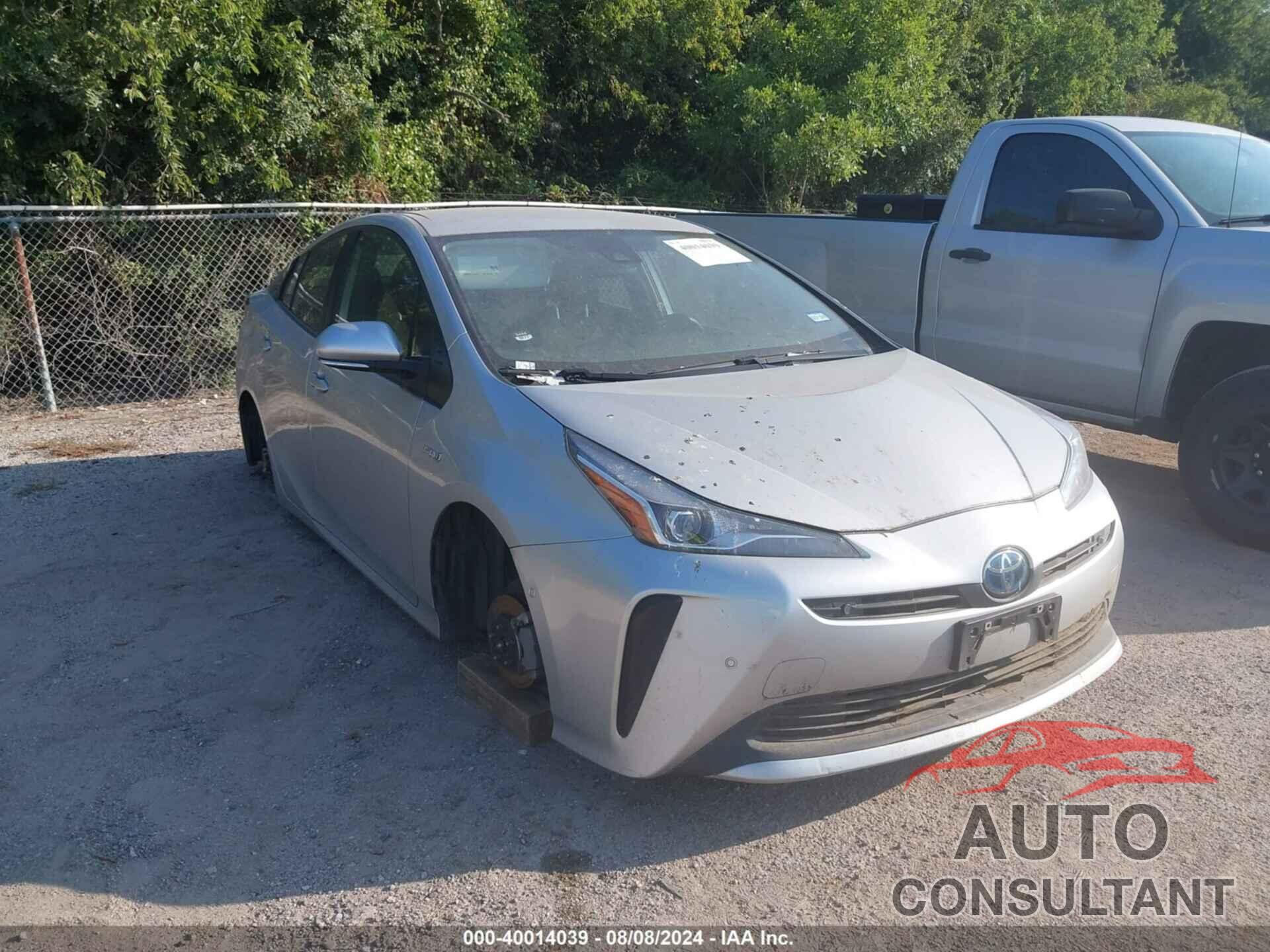 TOYOTA PRIUS 2021 - JTDKAMFU5M3140623