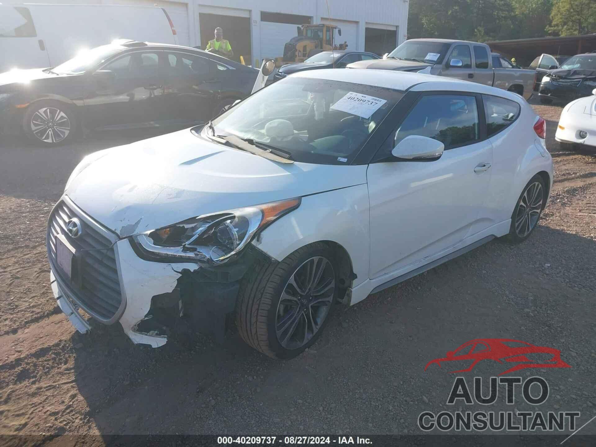 HYUNDAI VELOSTER 2016 - KMHTC6AE7GU287014