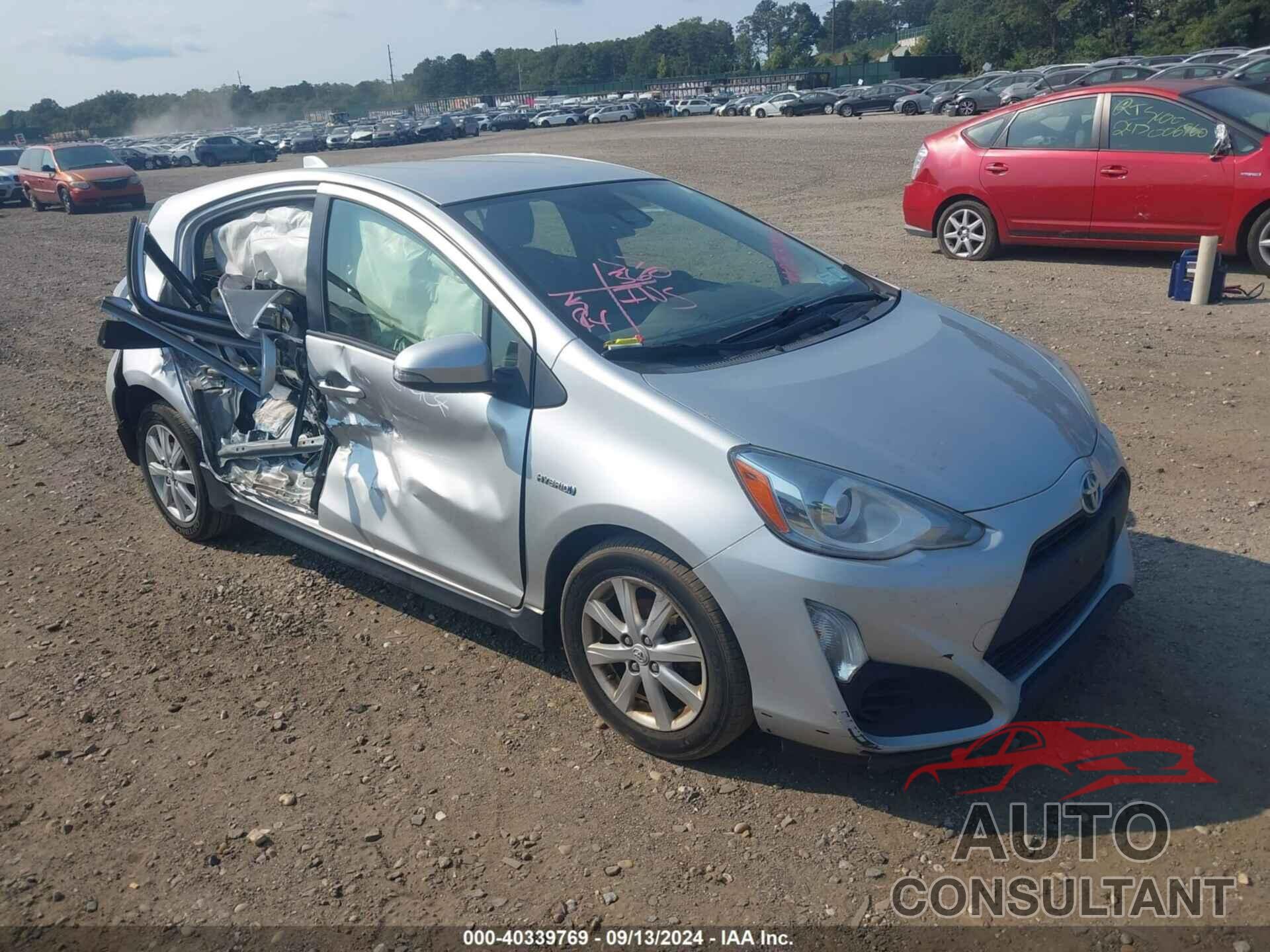 TOYOTA PRIUS C 2017 - JTDKDTB35H1591728