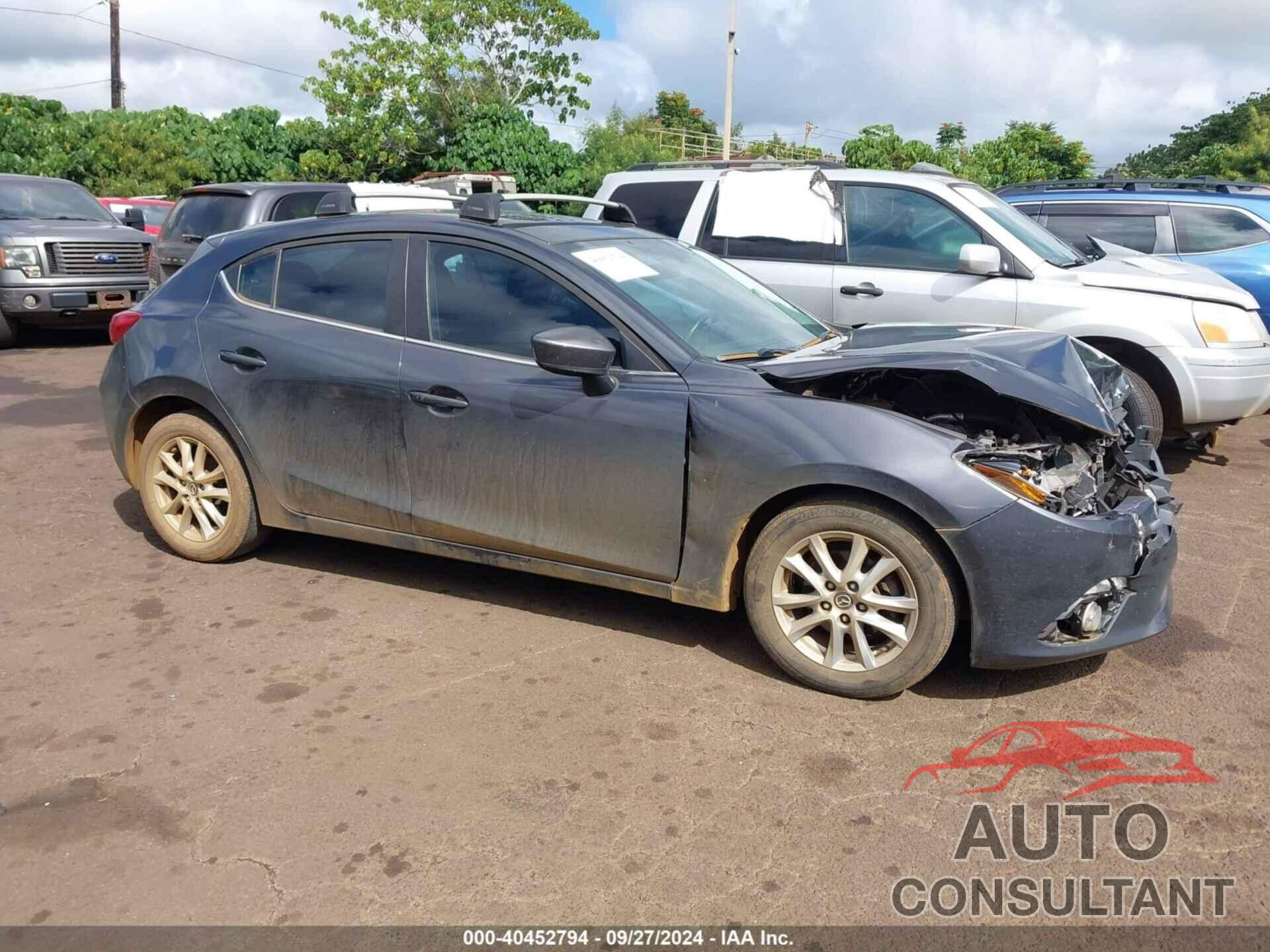 MAZDA MAZDA3 2016 - JM1BM1L7XG1334844