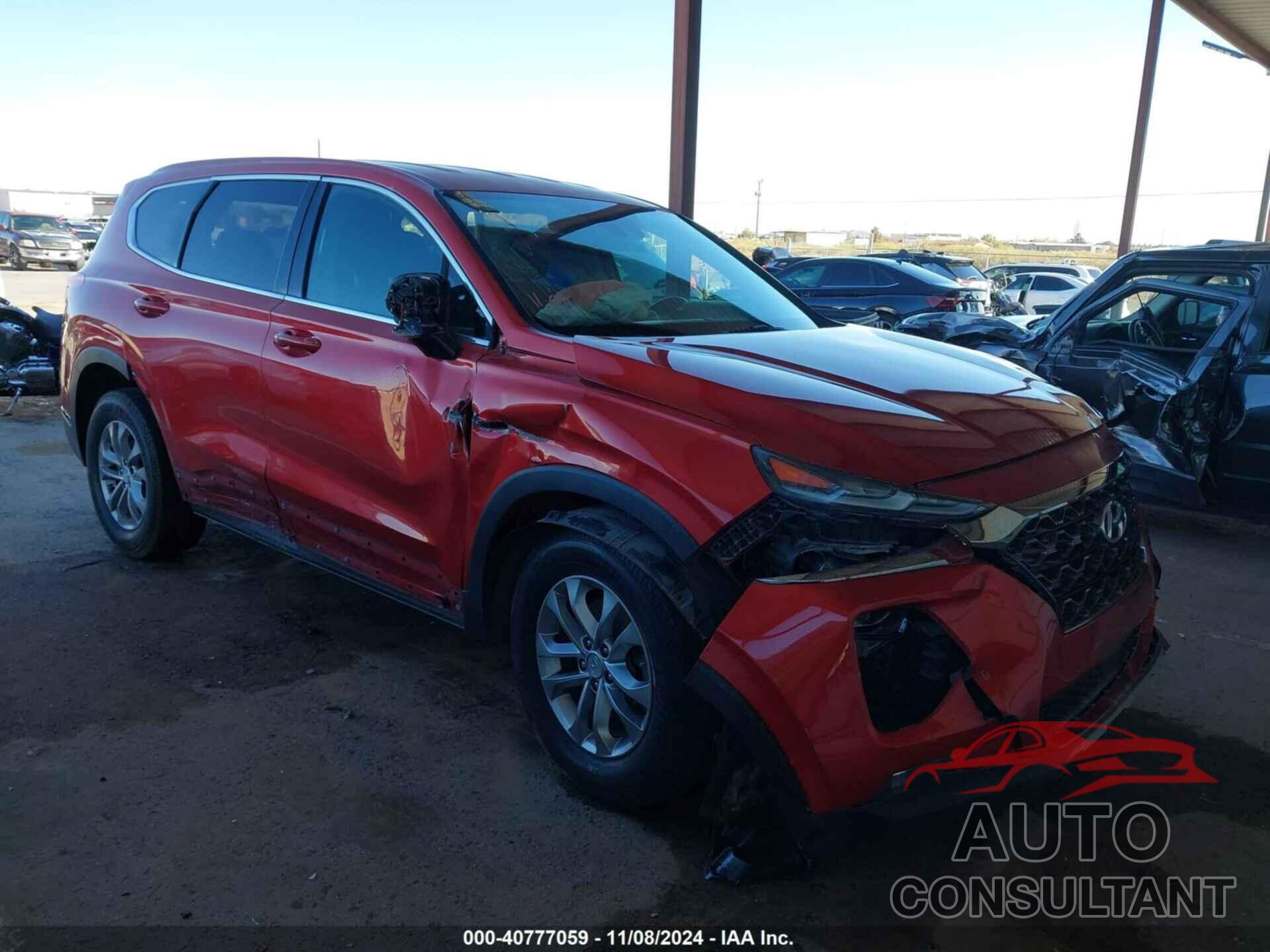 HYUNDAI SANTA FE 2019 - 5NMS3CAD3KH026095