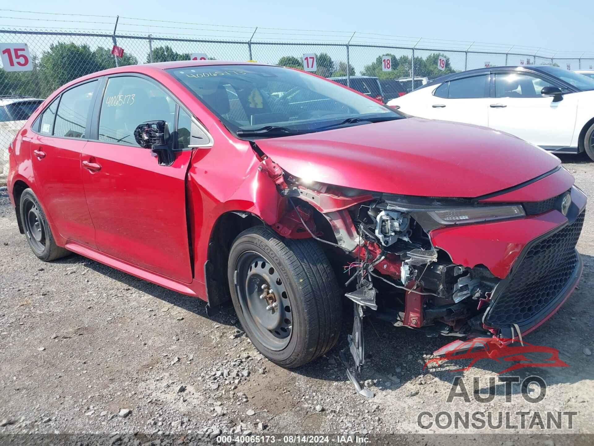 TOYOTA COROLLA 2020 - JTDEPRAE8LJ052720