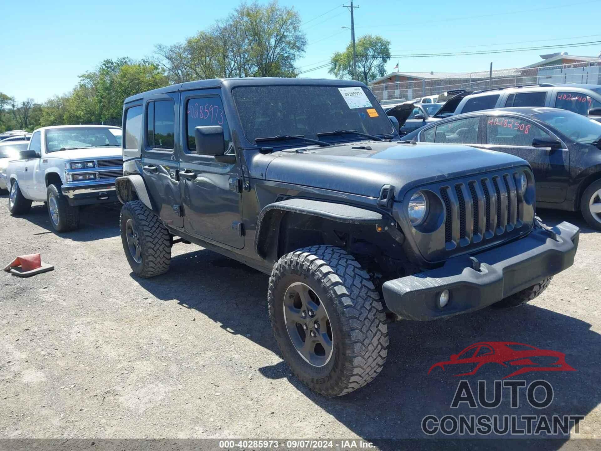 JEEP WRANGLER UNLIMITED 2019 - 1C4HJXDG2KW602110