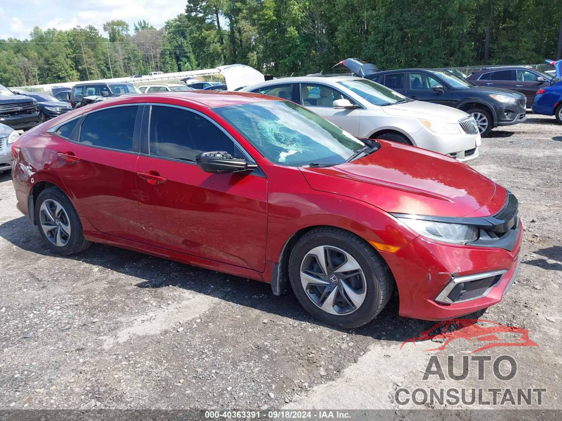 HONDA CIVIC 2019 - 19XFC2F65KE003768
