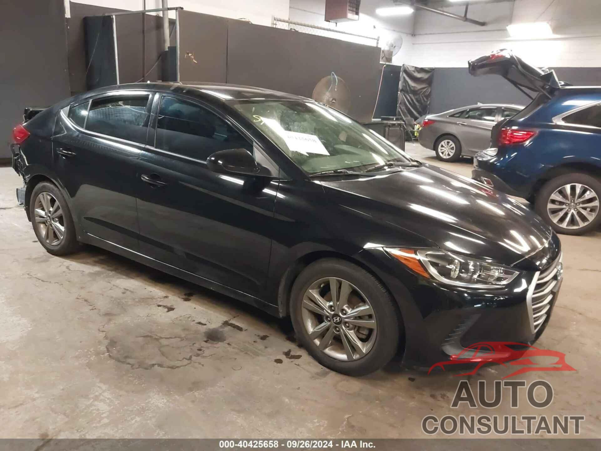 HYUNDAI ELANTRA 2018 - 5NPD84LF7JH273622