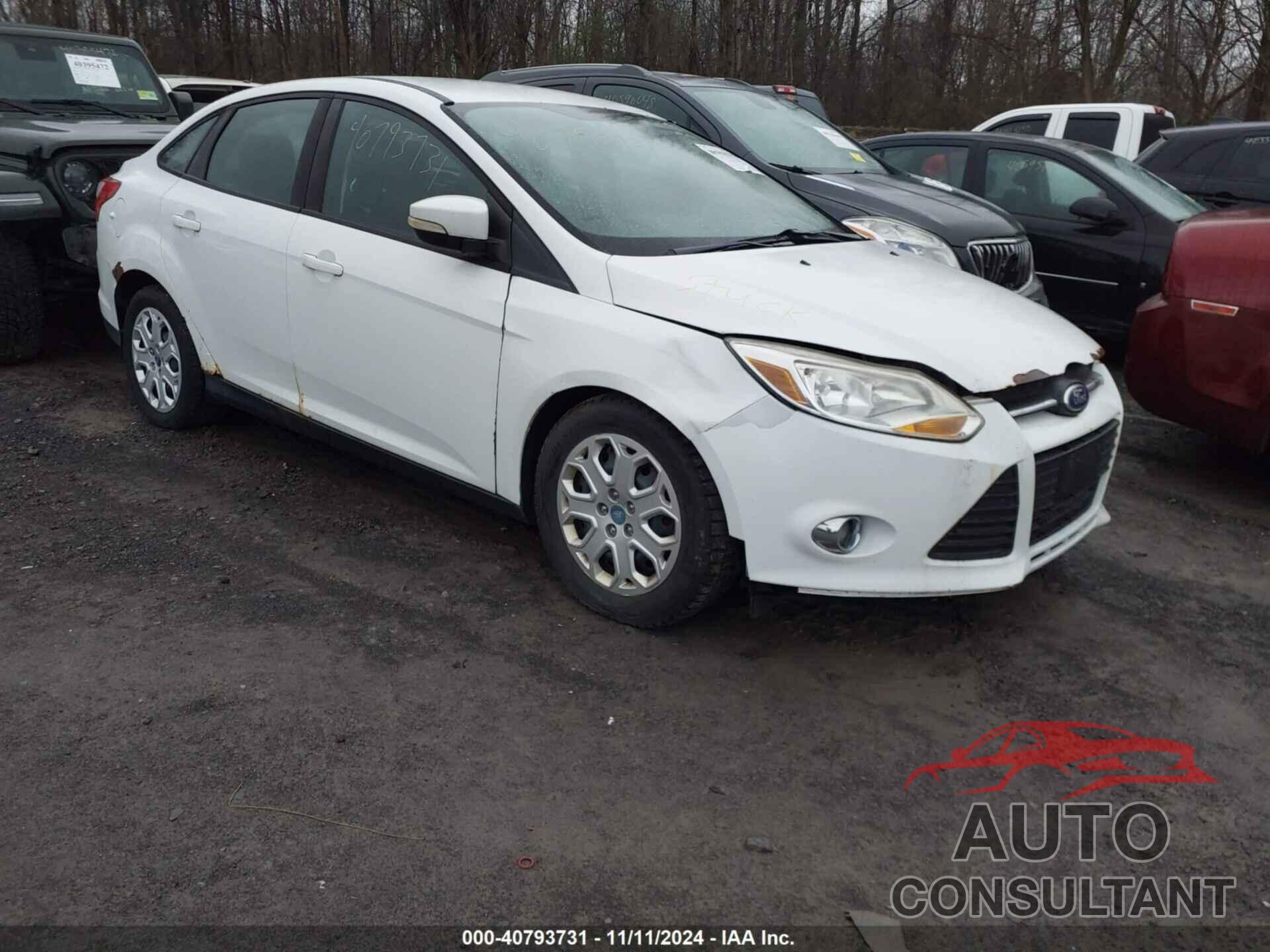 FORD FOCUS 2012 - 1FAHP3F21CL229756