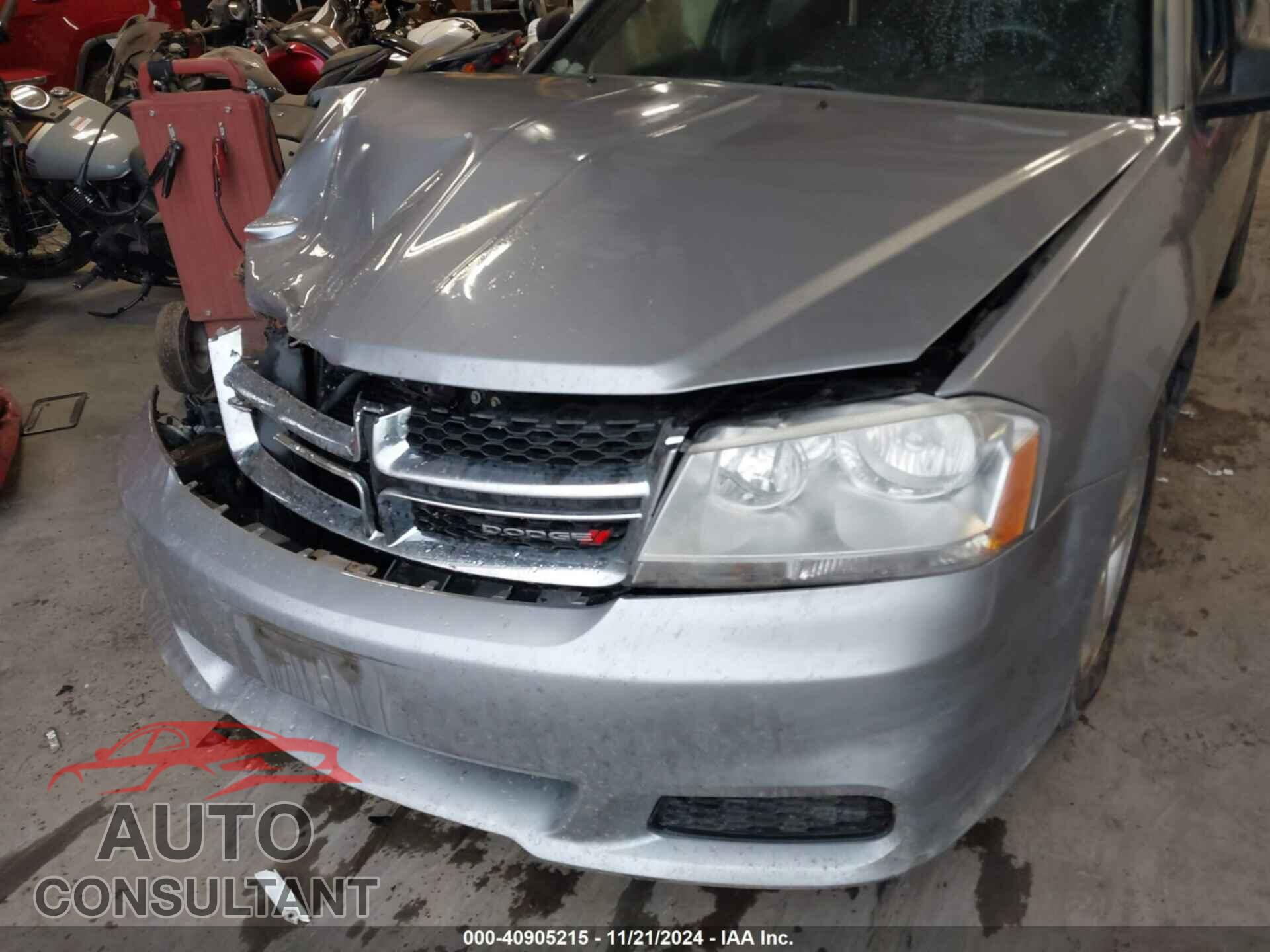 DODGE AVENGER 2013 - 1C3CDZAG9DN720461
