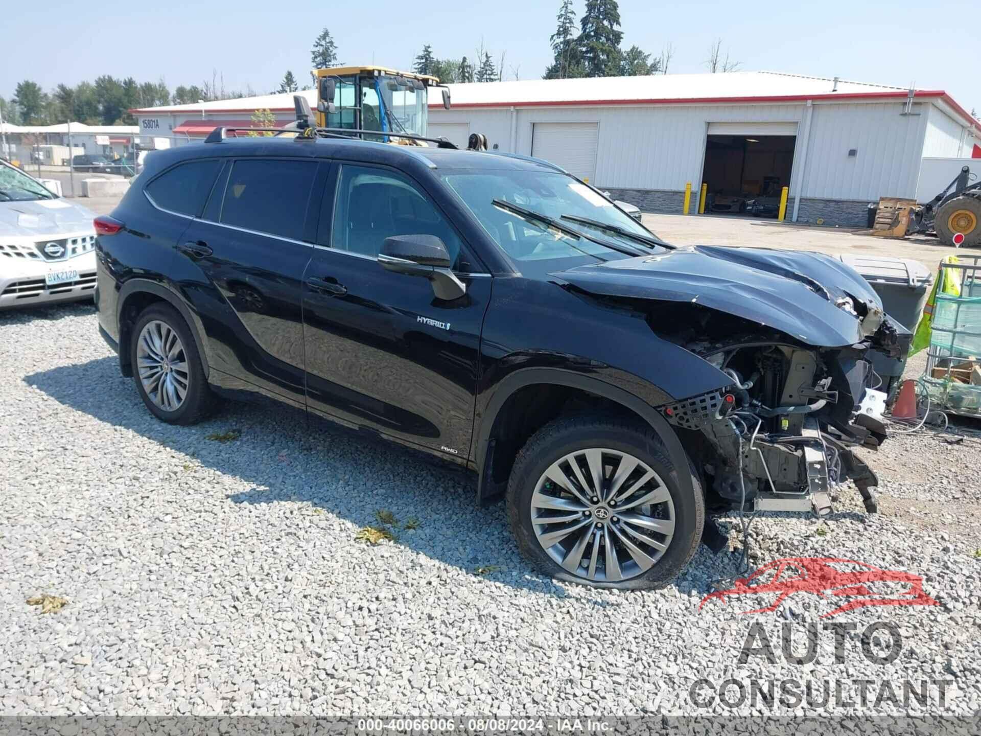 TOYOTA HIGHLANDER 2021 - 5TDEBRCH4MS060582