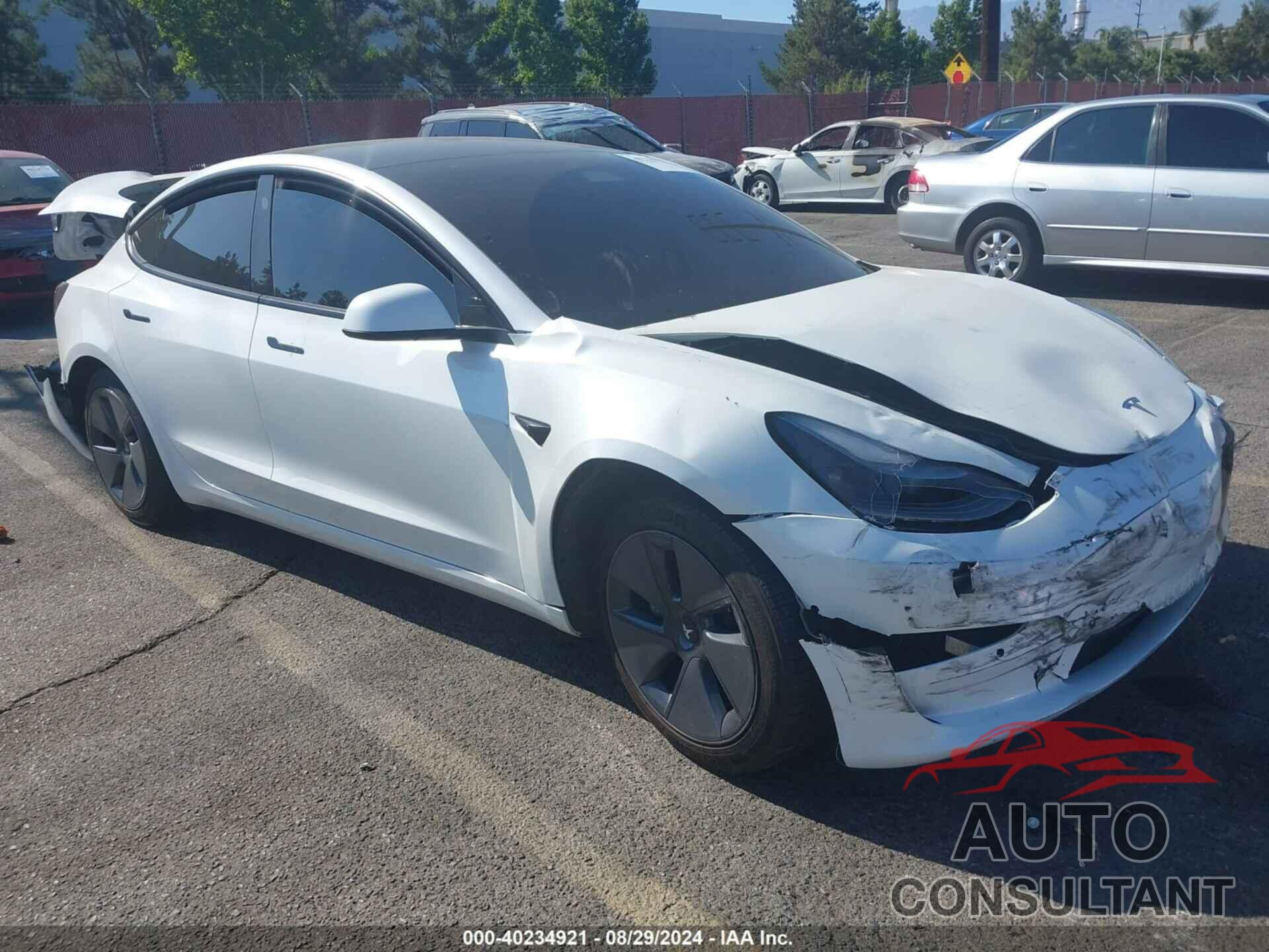 TESLA MODEL 3 2022 - 5YJ3E1EB6NF271510