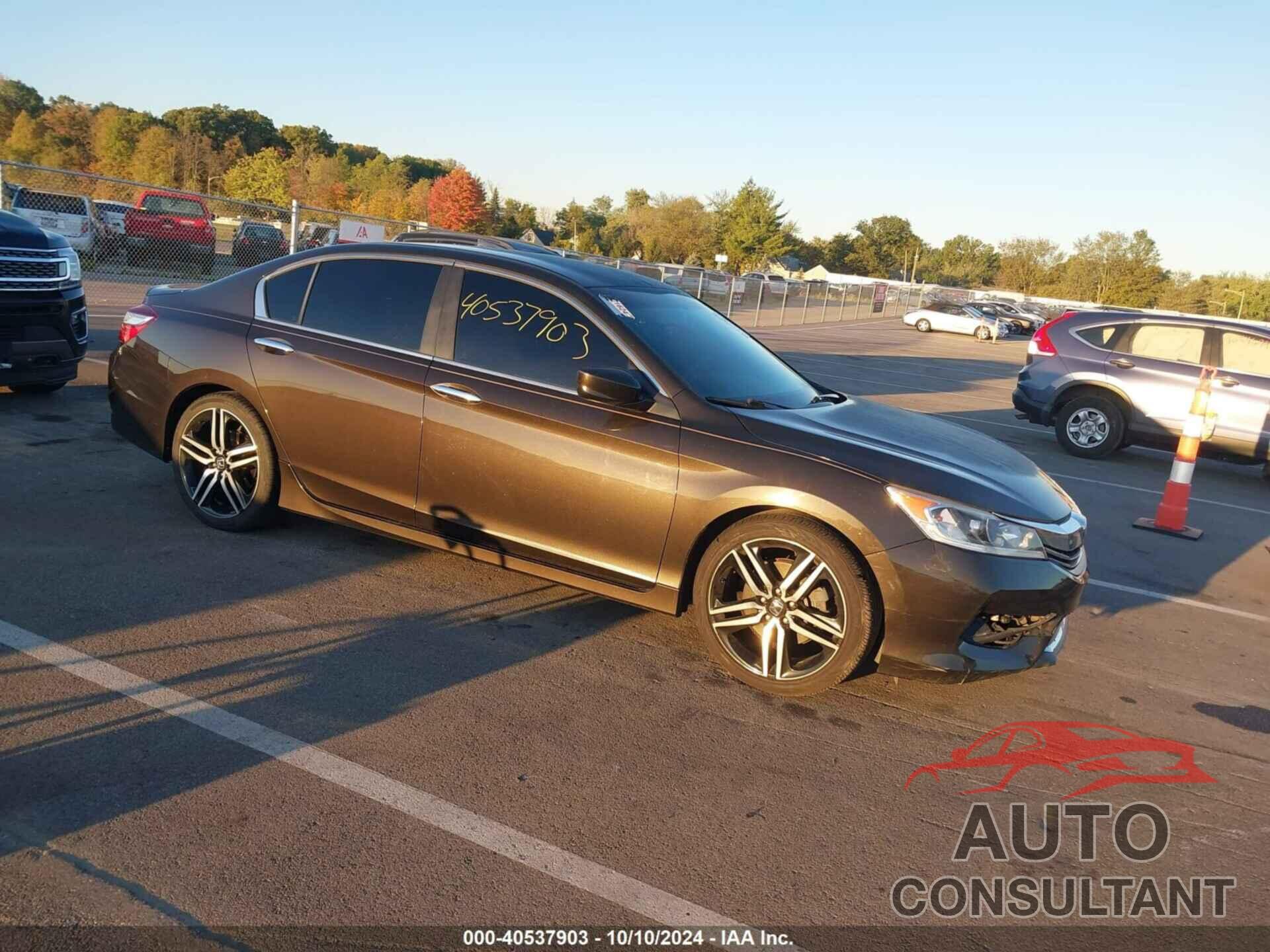 HONDA ACCORD 2016 - 1HGCR2F50GA119691