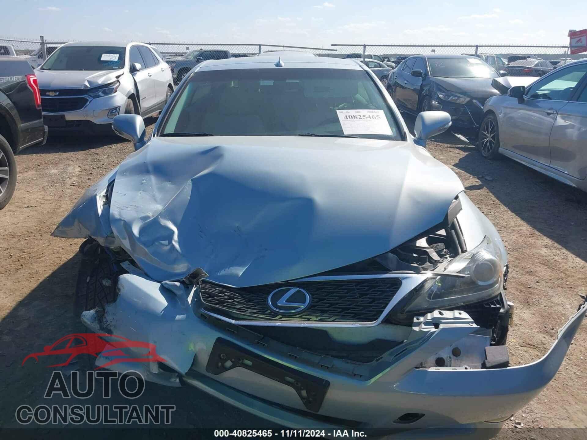 LEXUS IS 250C 2012 - JTHFF2C21C2522774
