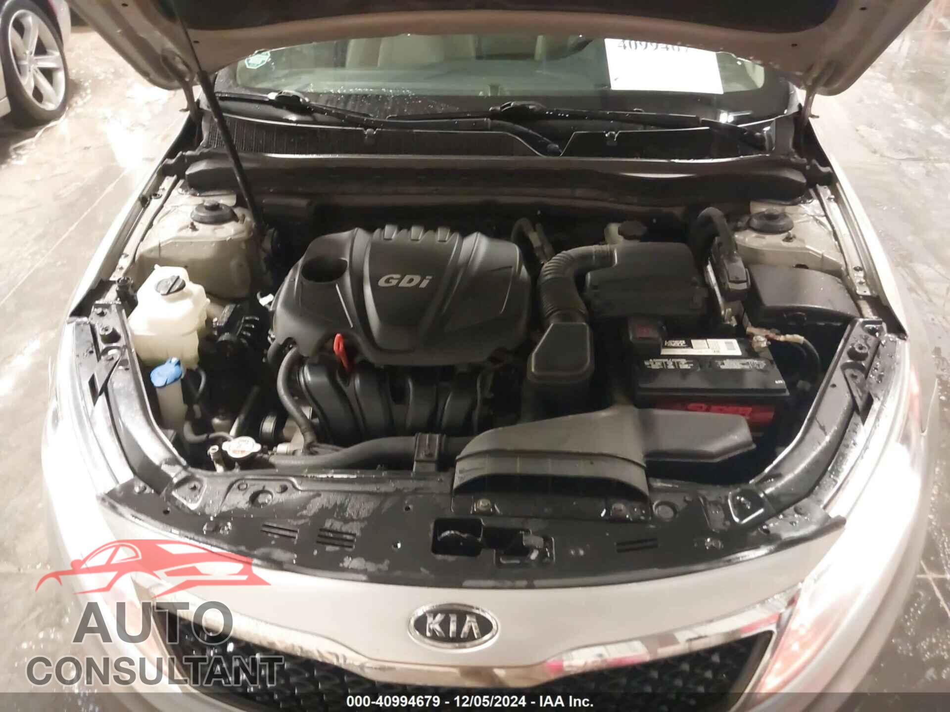 KIA OPTIMA 2011 - KNAGN4A73B5190074