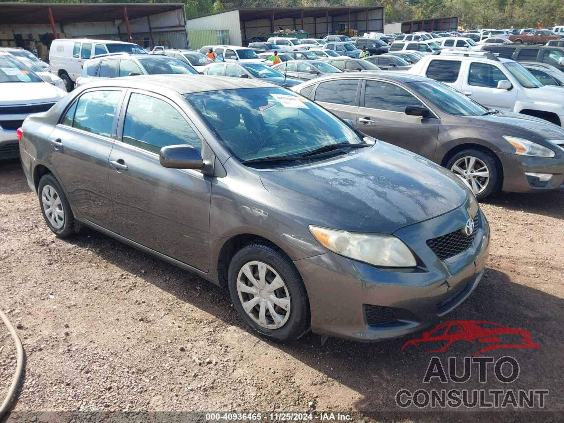 TOYOTA COROLLA 2009 - JTDBL40E999034806