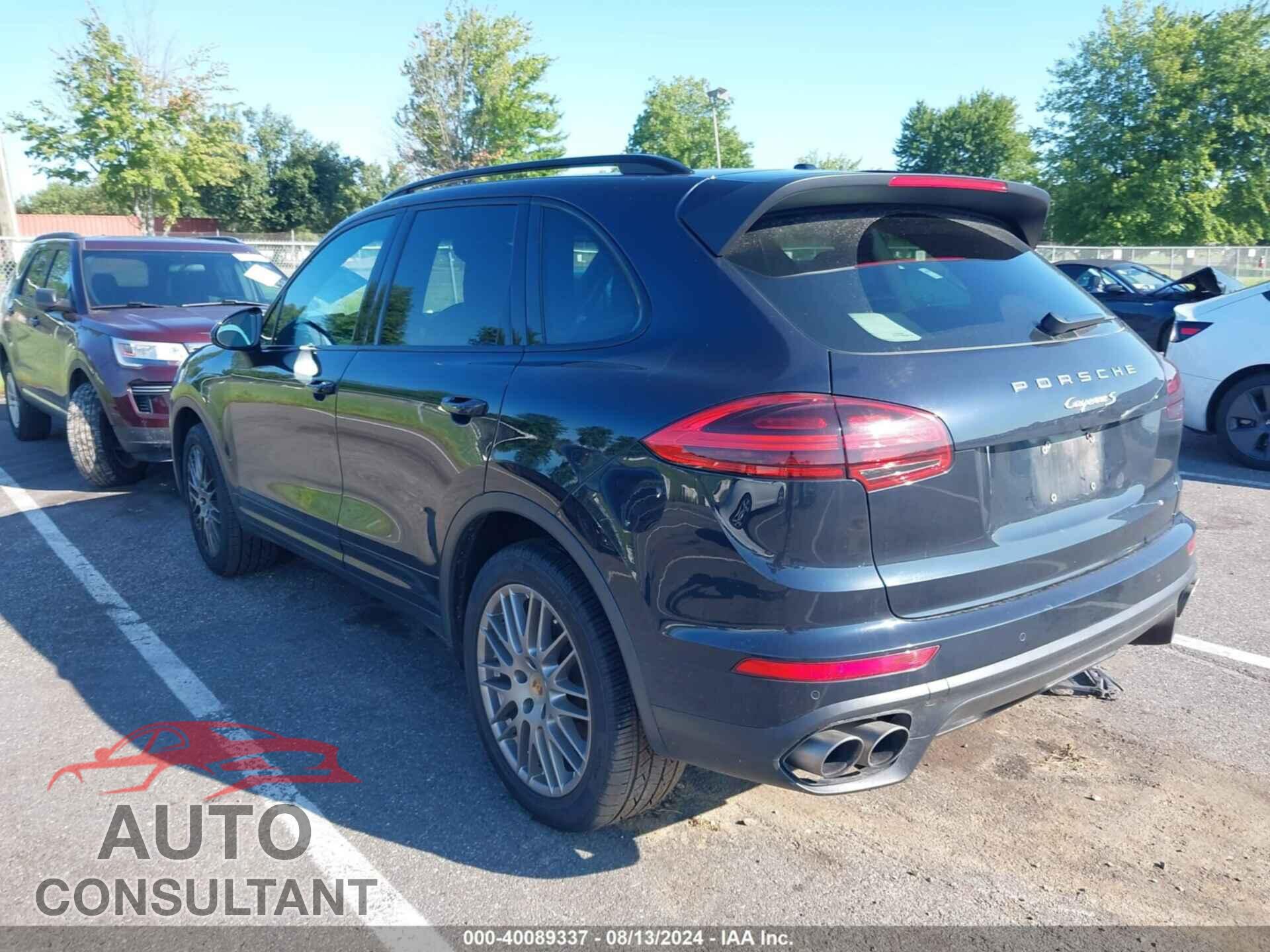 PORSCHE CAYENNE 2016 - WP1AB2A23GLA96286