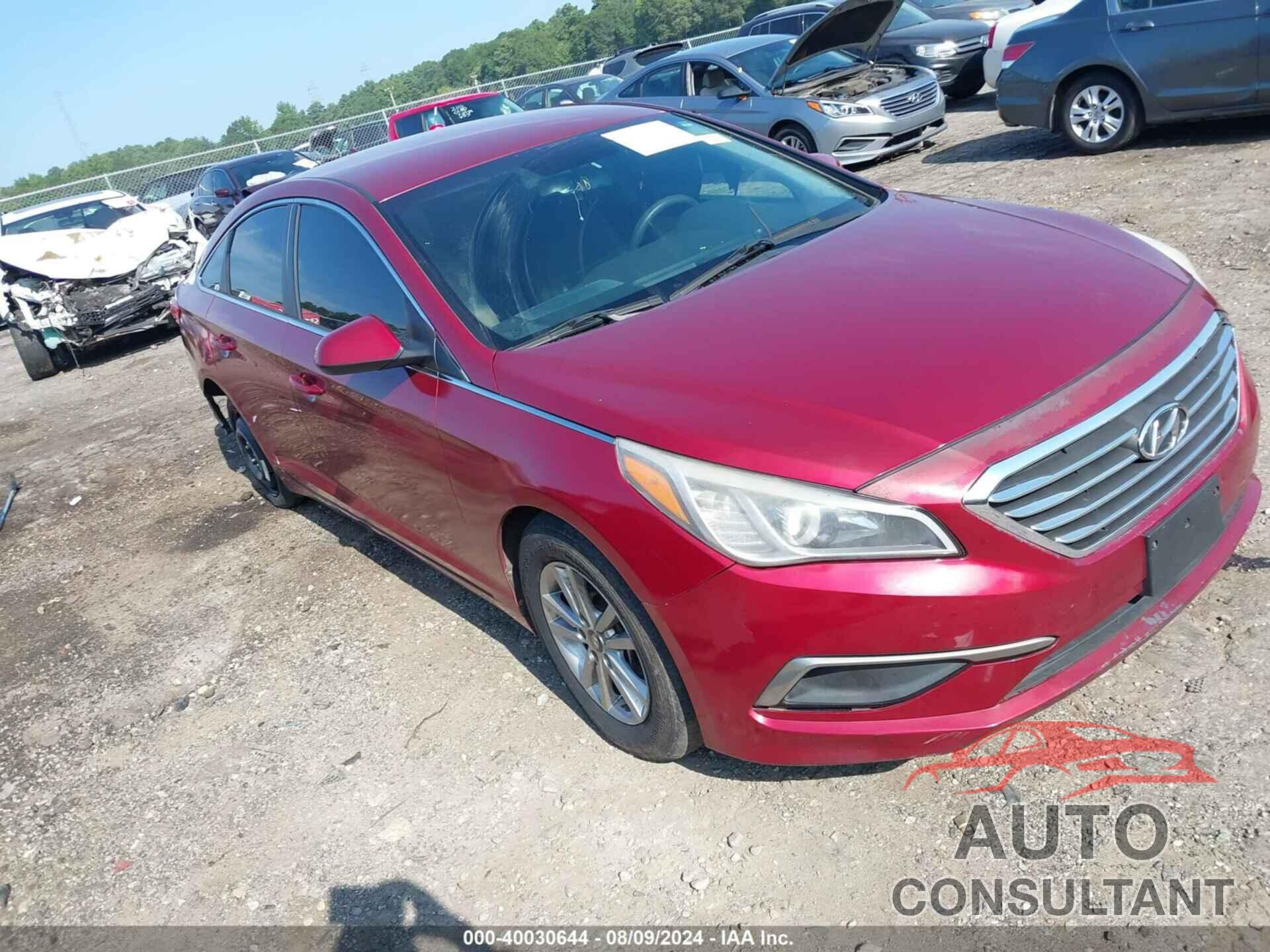 HYUNDAI SONATA 2016 - 5NPE24AF5GH370027