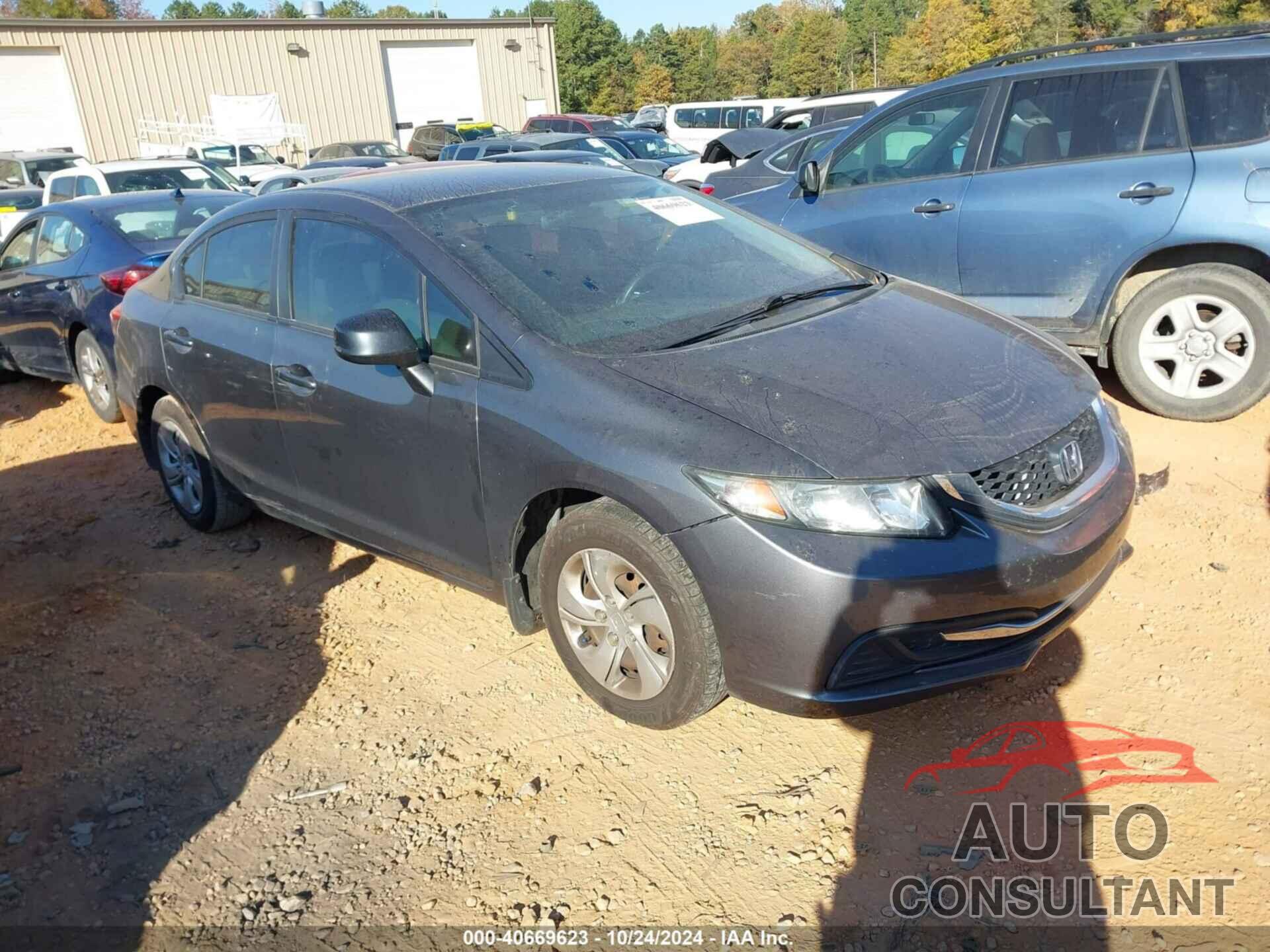 HONDA CIVIC 2013 - 2HGFB2F55DH567357