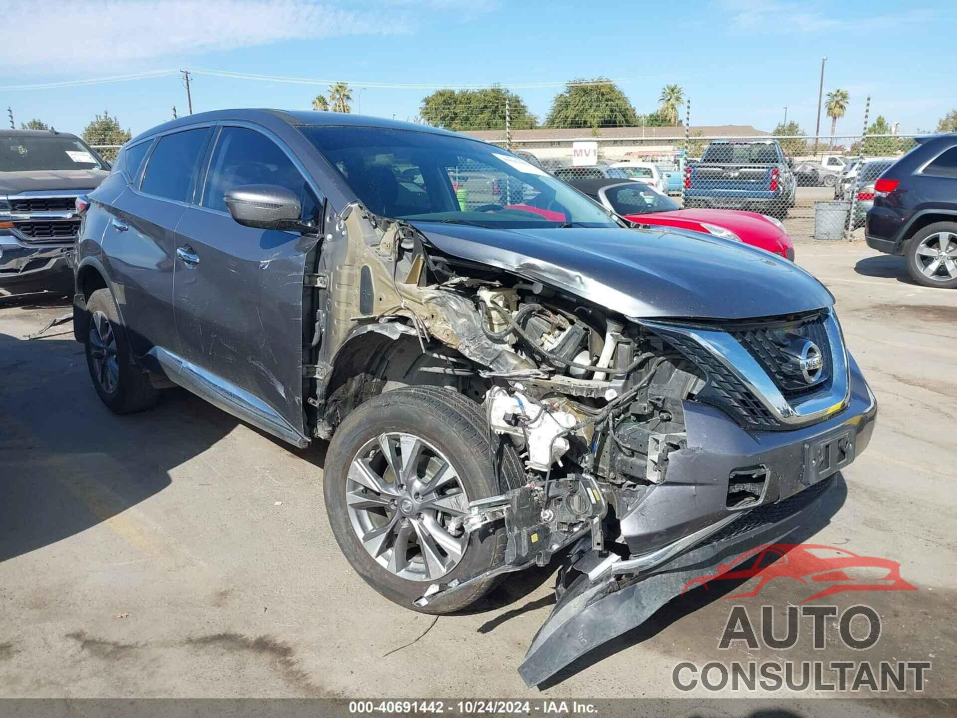 NISSAN MURANO 2017 - 5N1AZ2MG3HN170117
