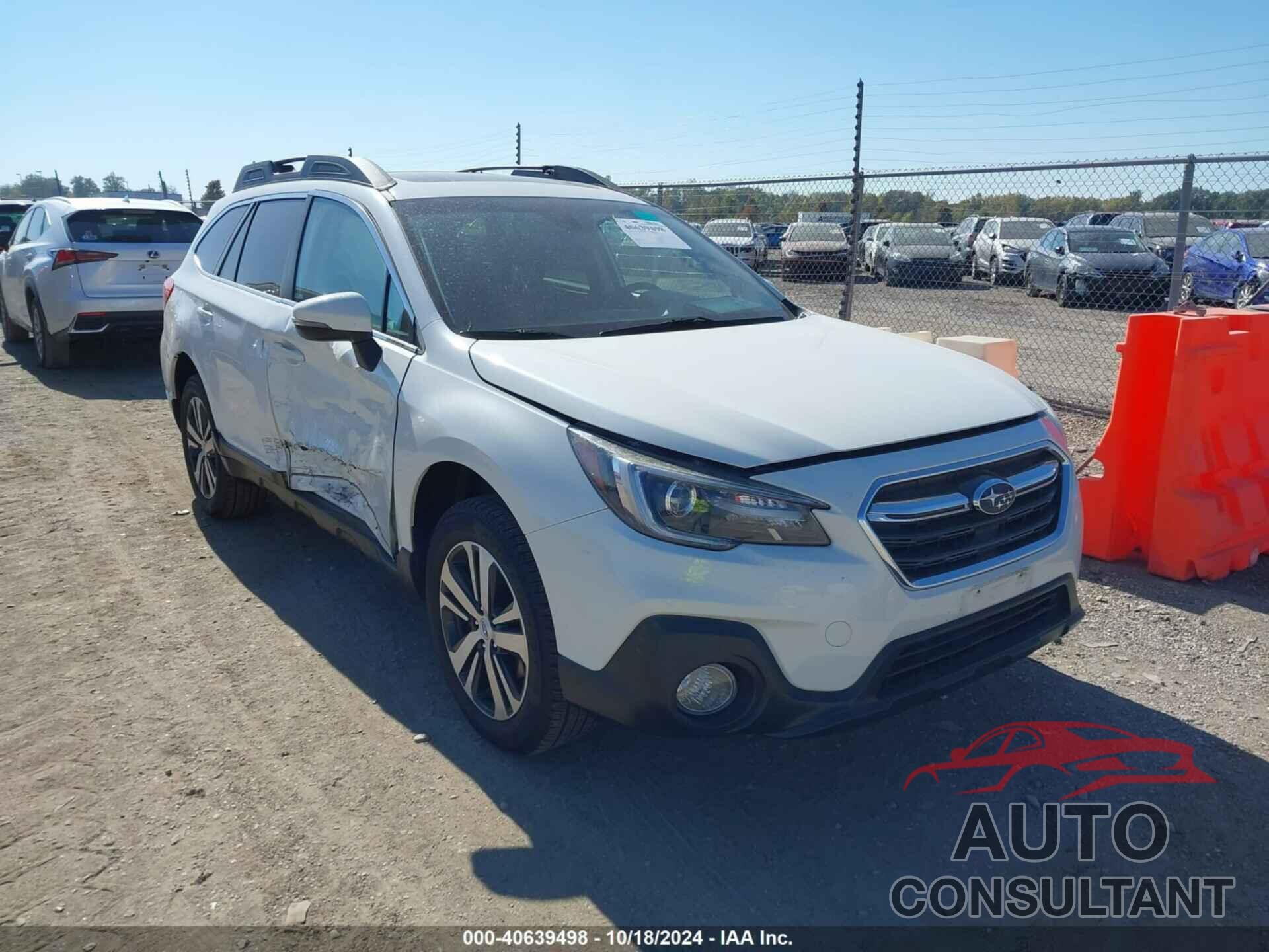 SUBARU OUTBACK 2019 - 4S4BSANC4K3358565