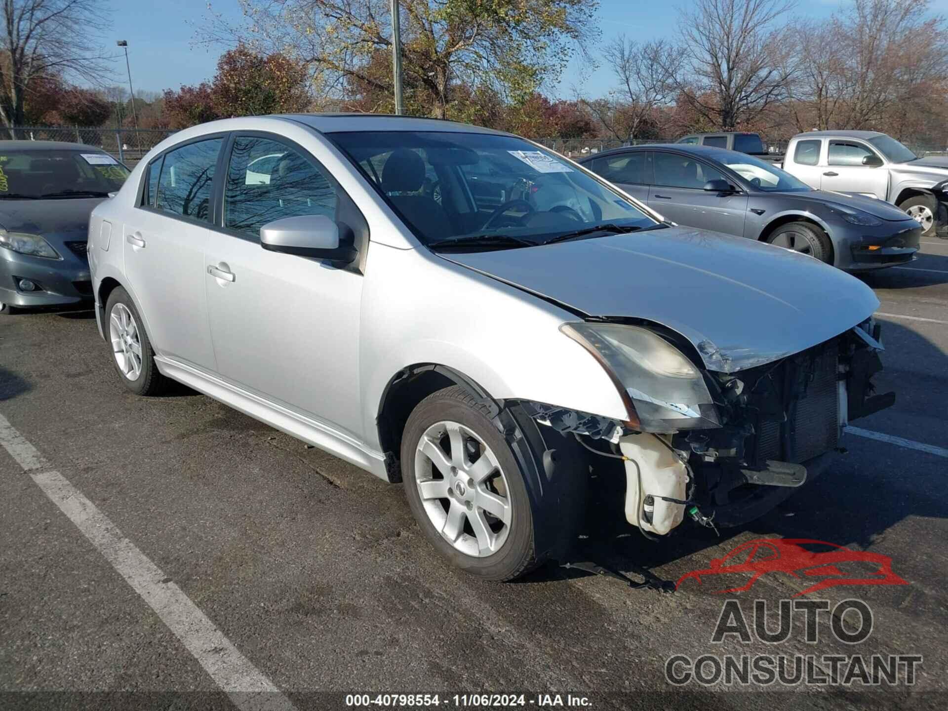 NISSAN SENTRA 2010 - 3N1AB6AP3AL704066