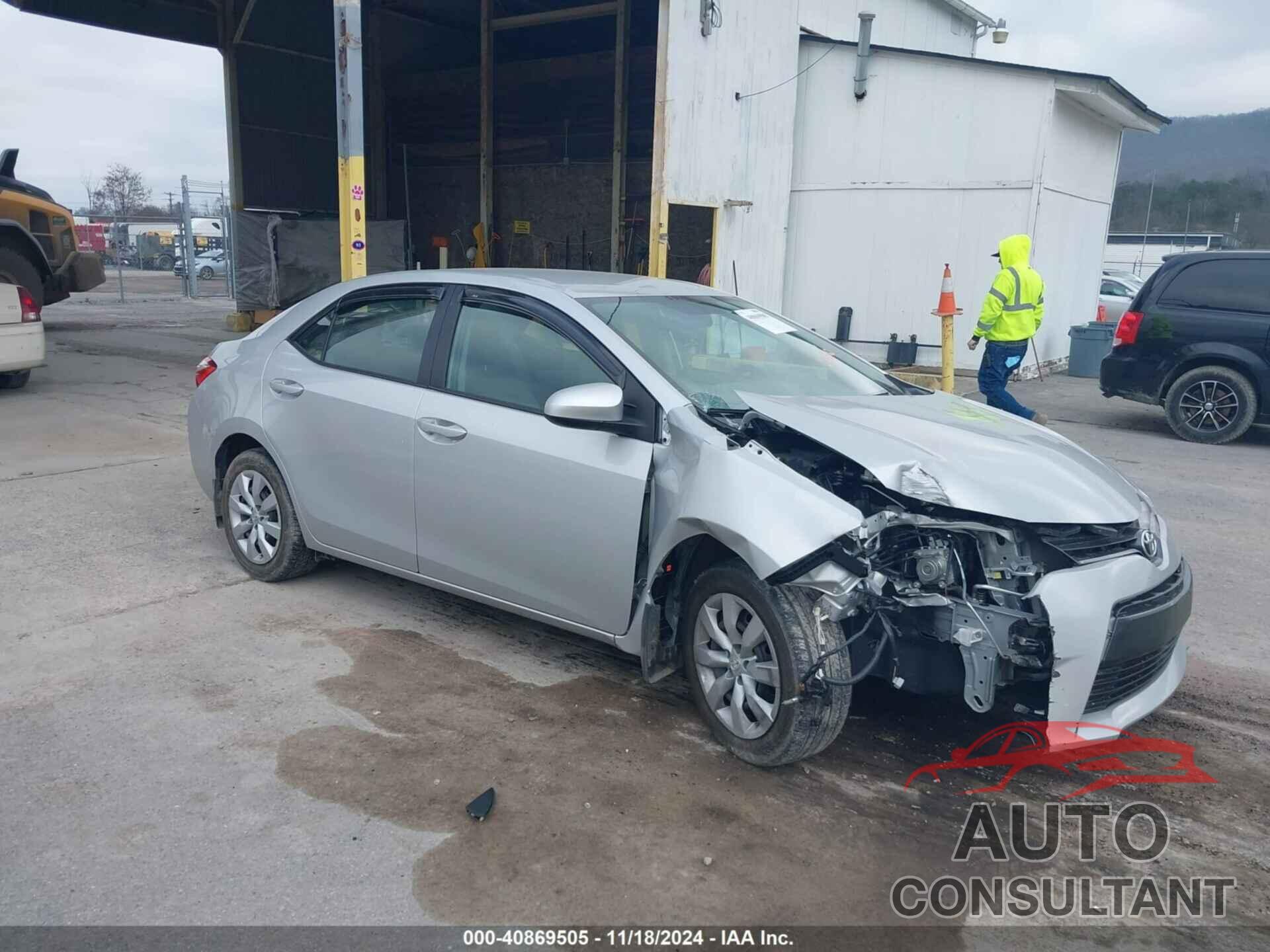 TOYOTA COROLLA 2016 - 2T1BURHE3GC492086