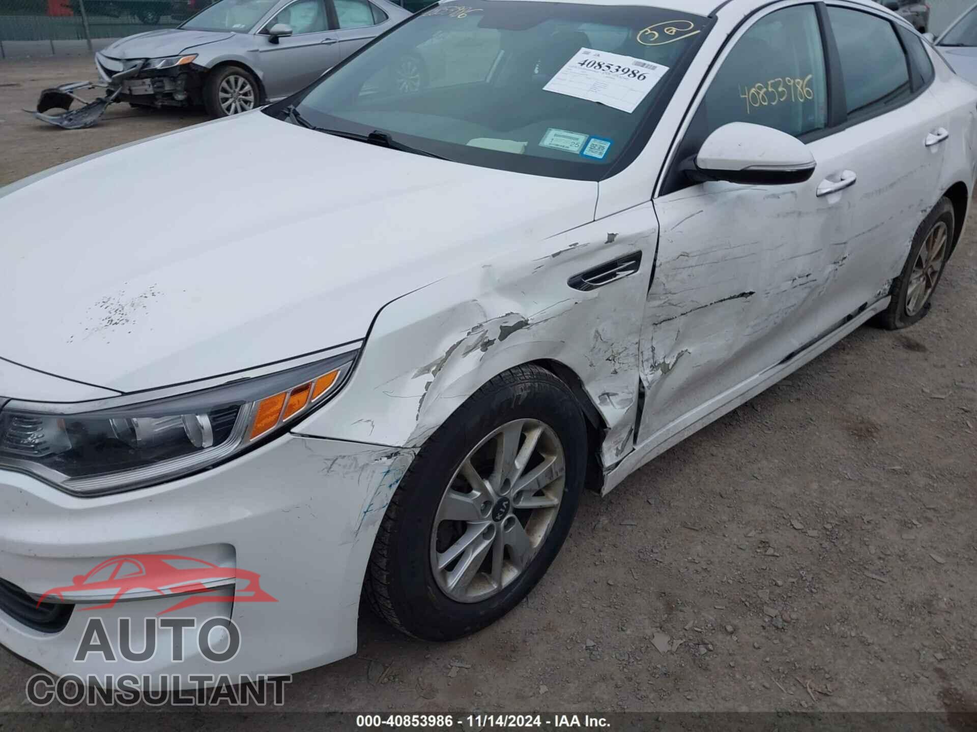 KIA OPTIMA 2016 - KNAGT4L3XG5073793