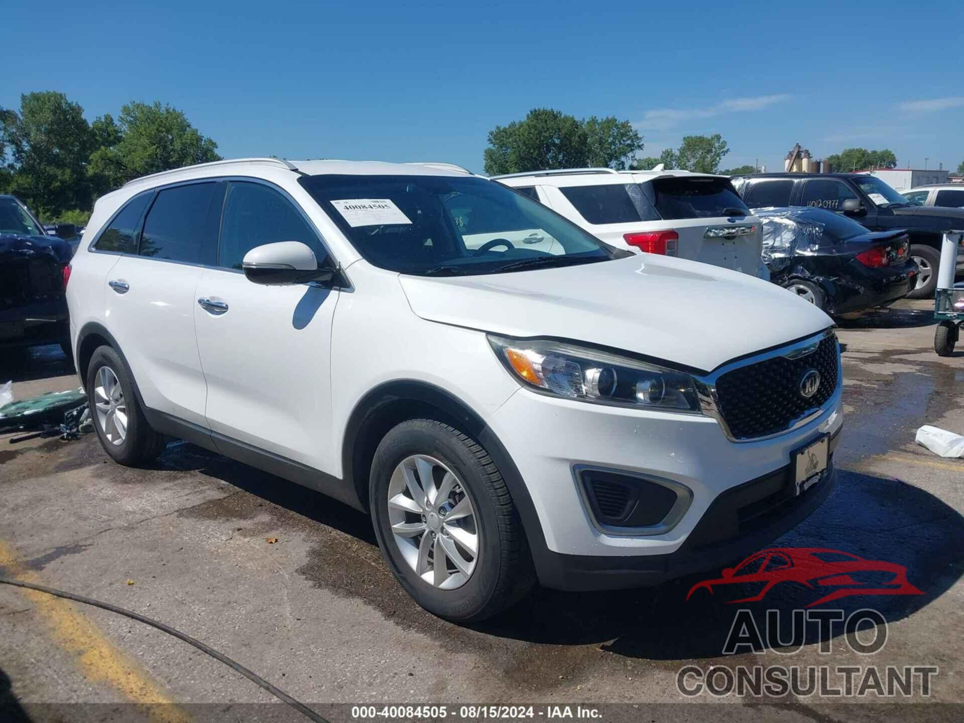 KIA SORENTO 2017 - 5XYPG4A59HG191550