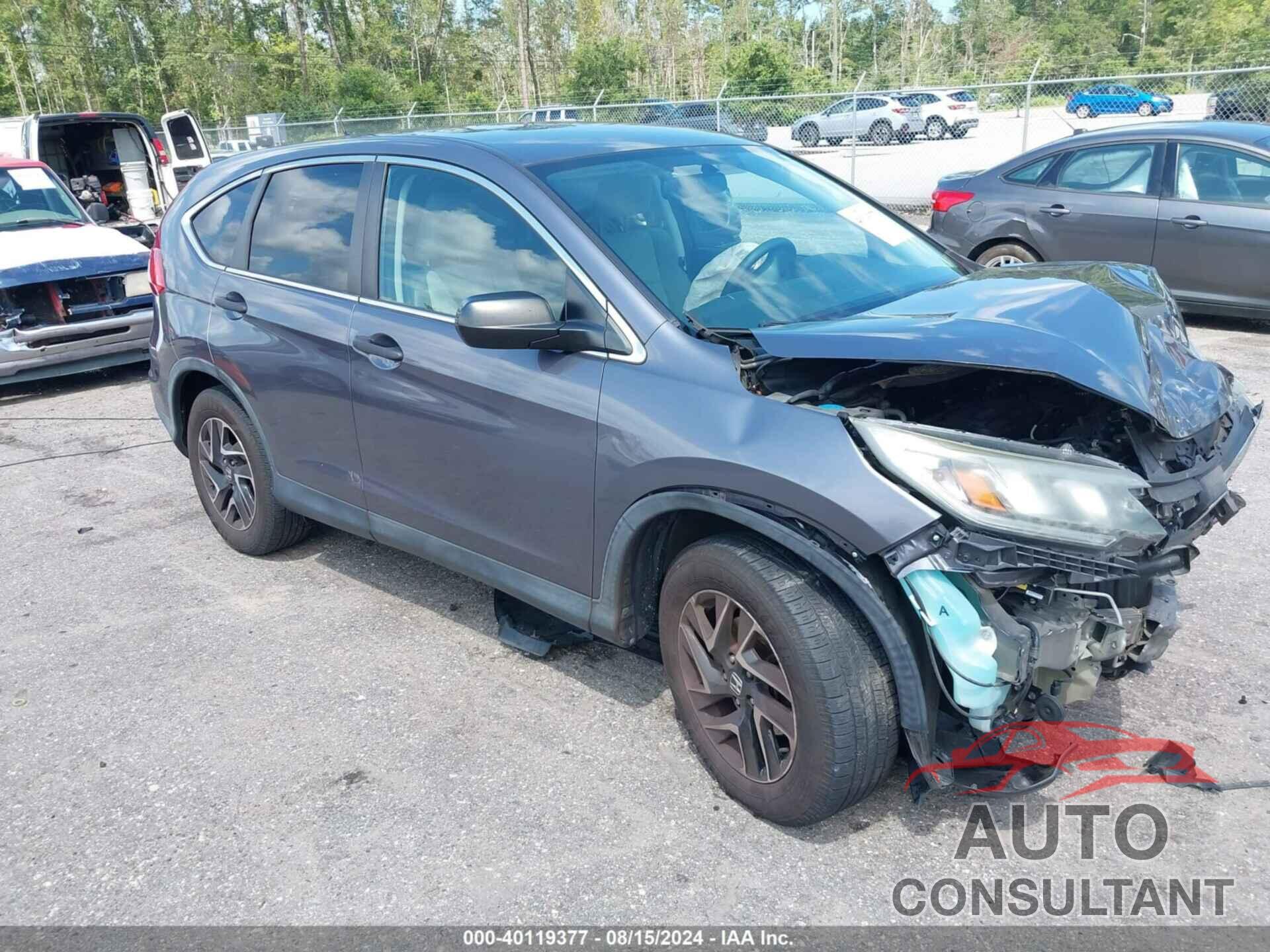 HONDA CR-V 2016 - 5J6RM3H46GL027727