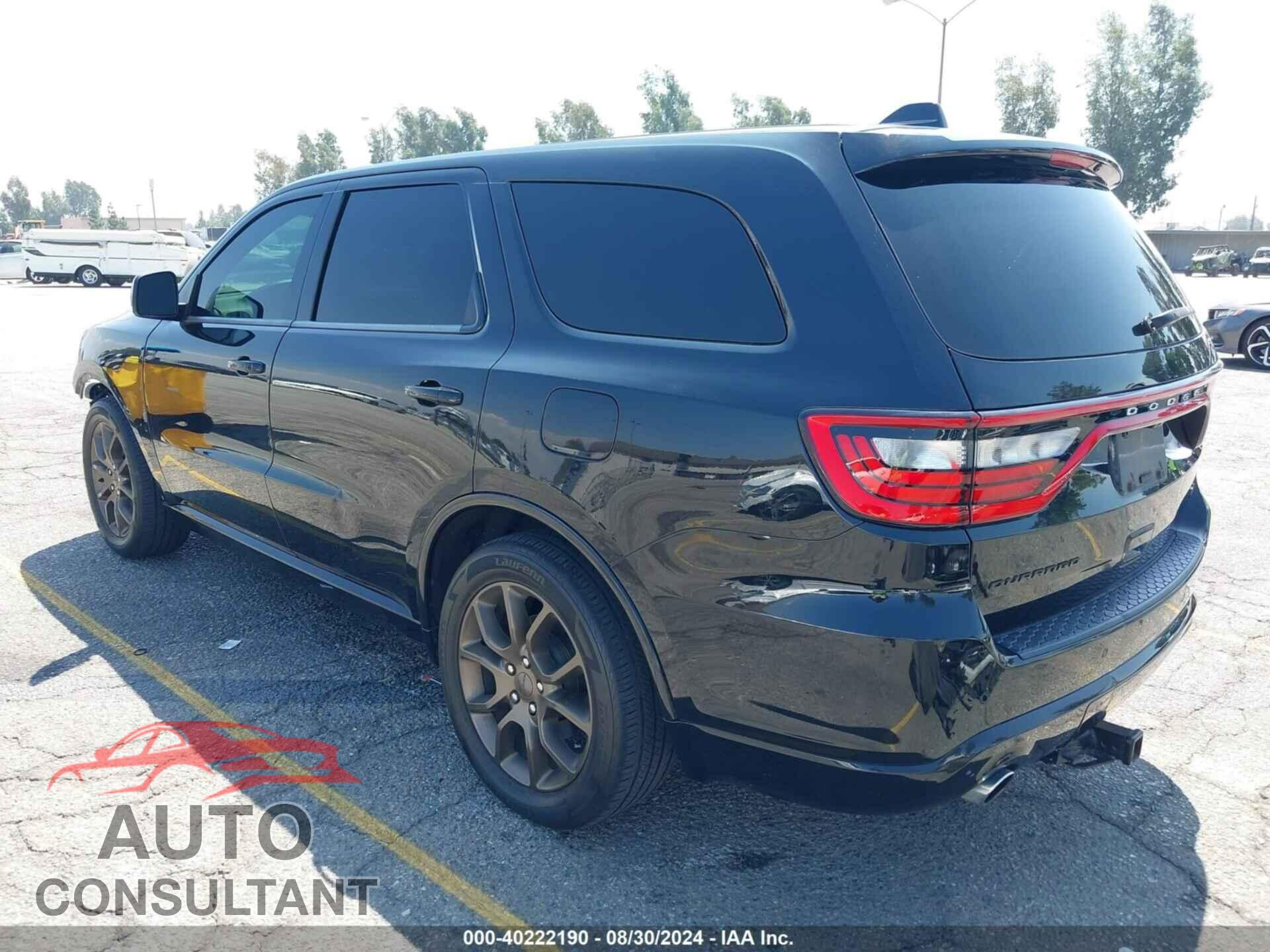 DODGE DURANGO 2017 - 1C4SDHCT2HC752763