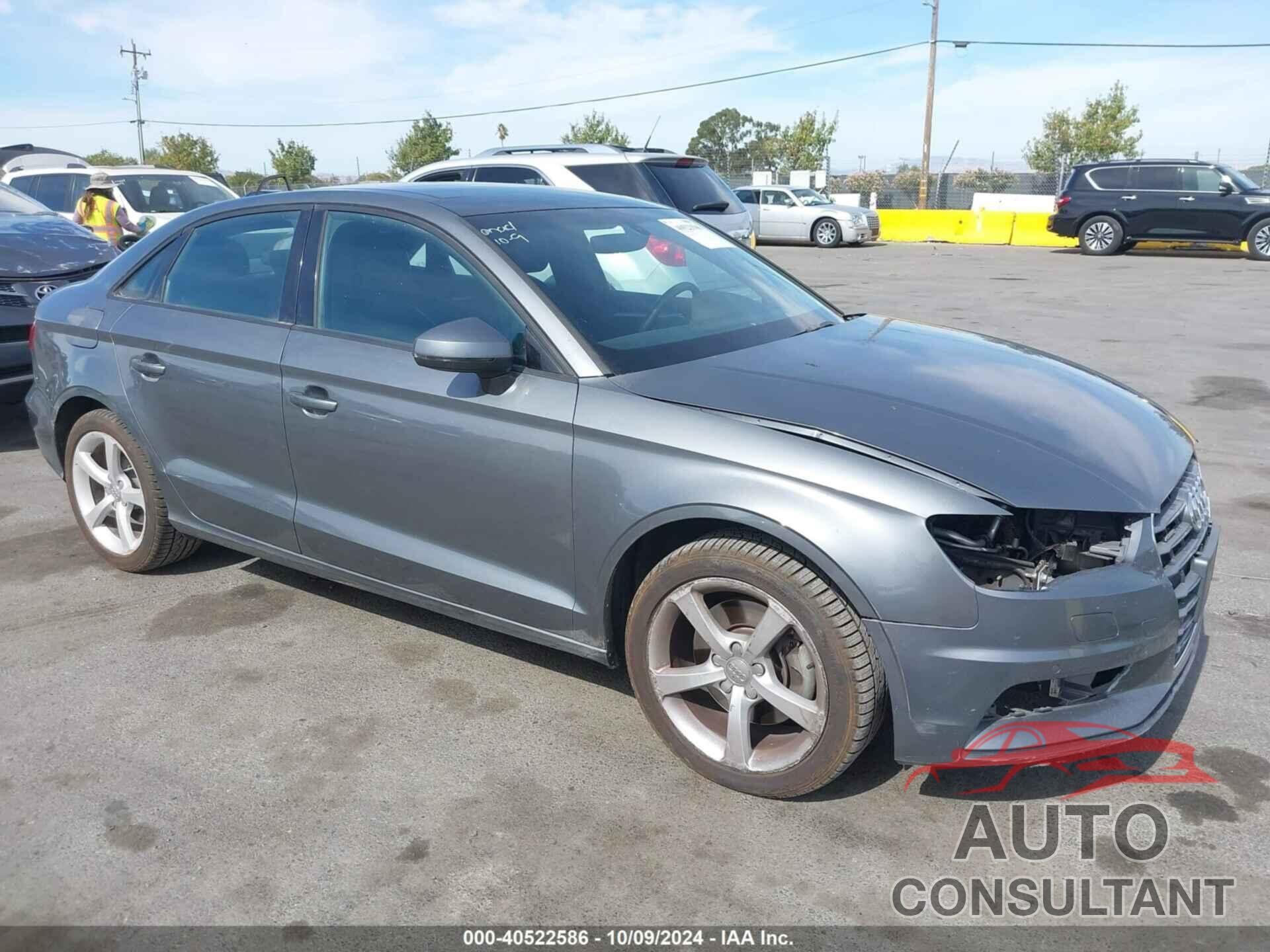 AUDI A3 2016 - WAUB8GFF0G1028906