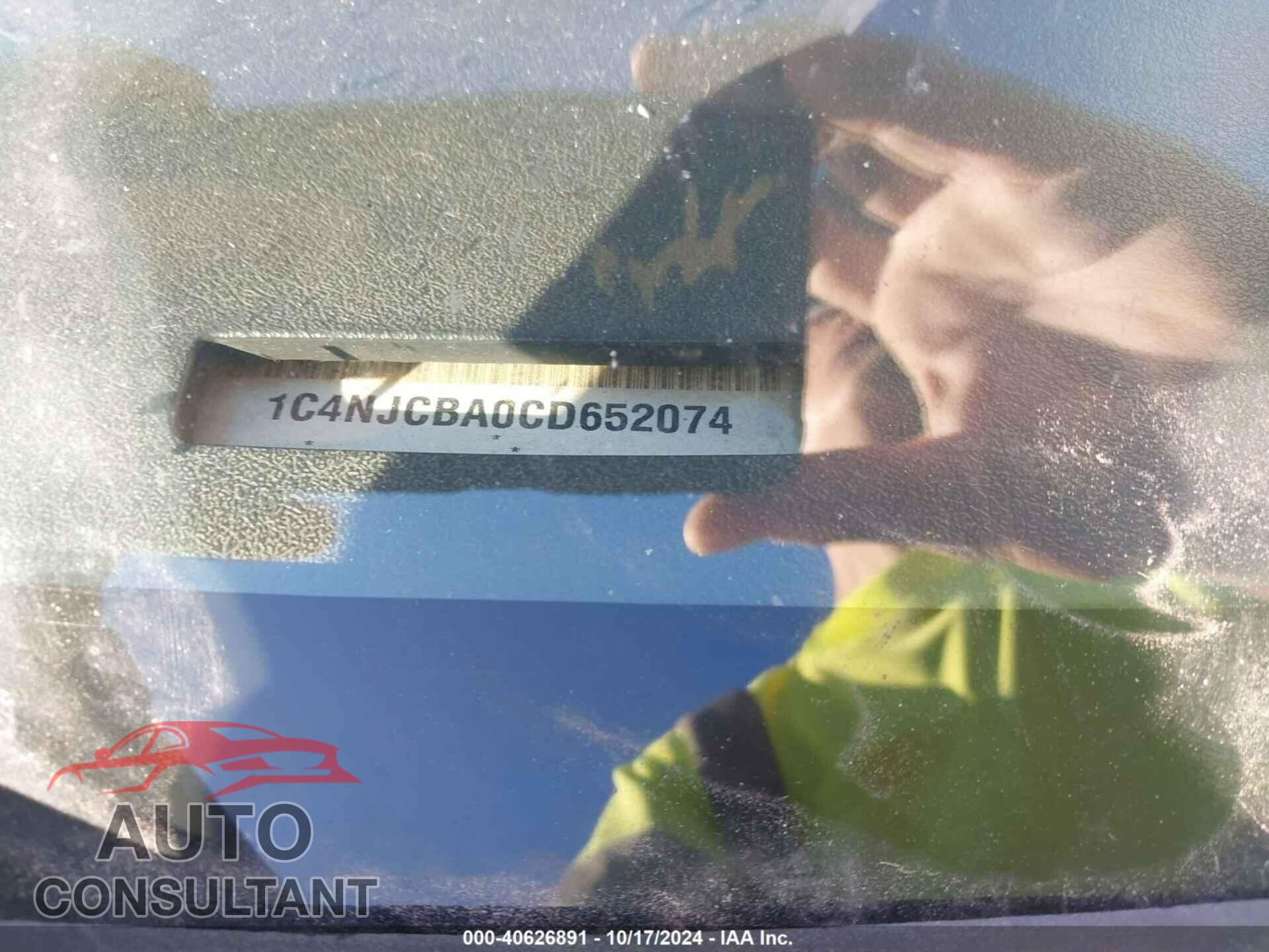 JEEP COMPASS 2012 - 1C4NJCBA0CD652074