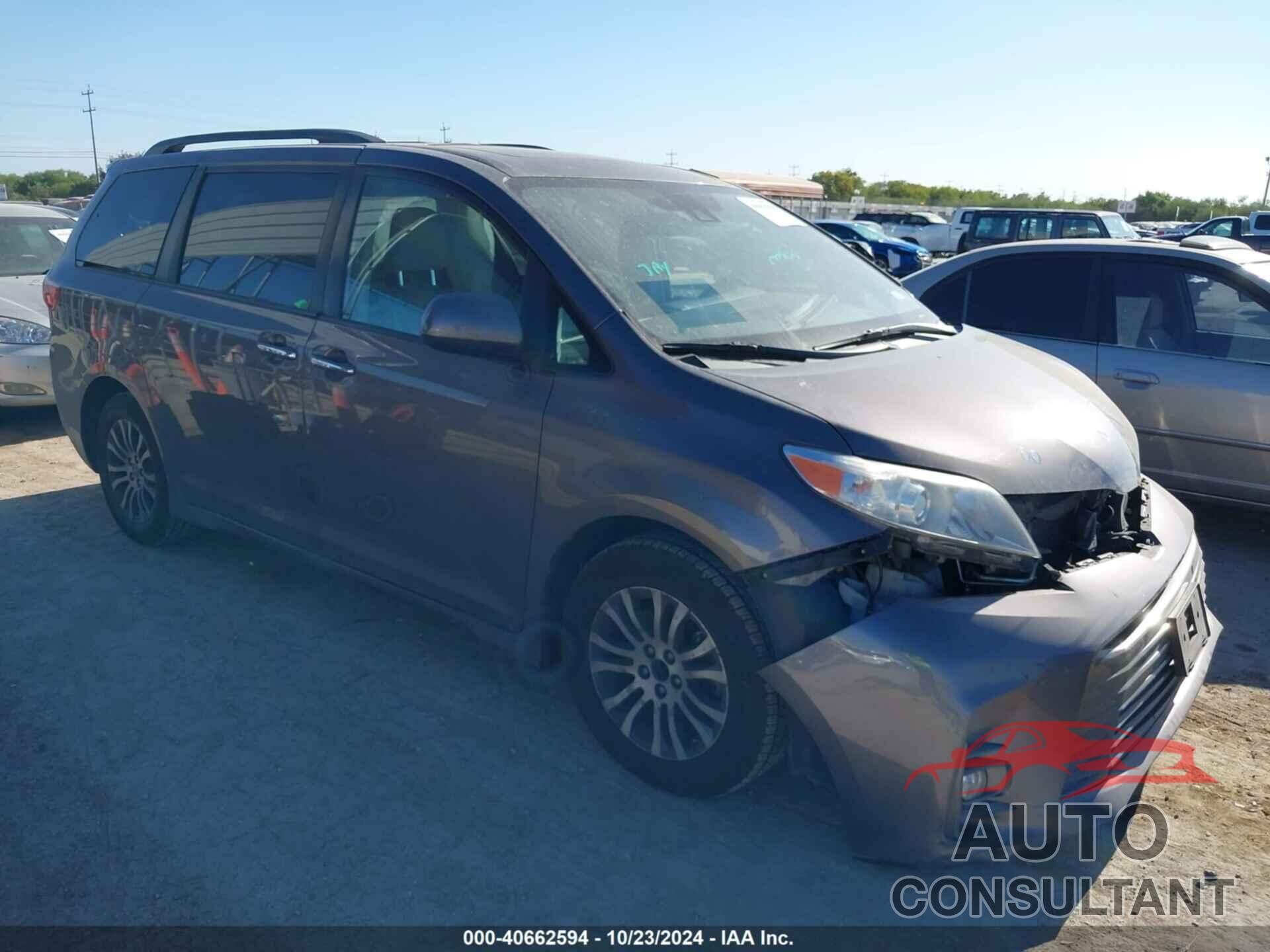 TOYOTA SIENNA 2019 - 5TDYZ3DC9KS992203