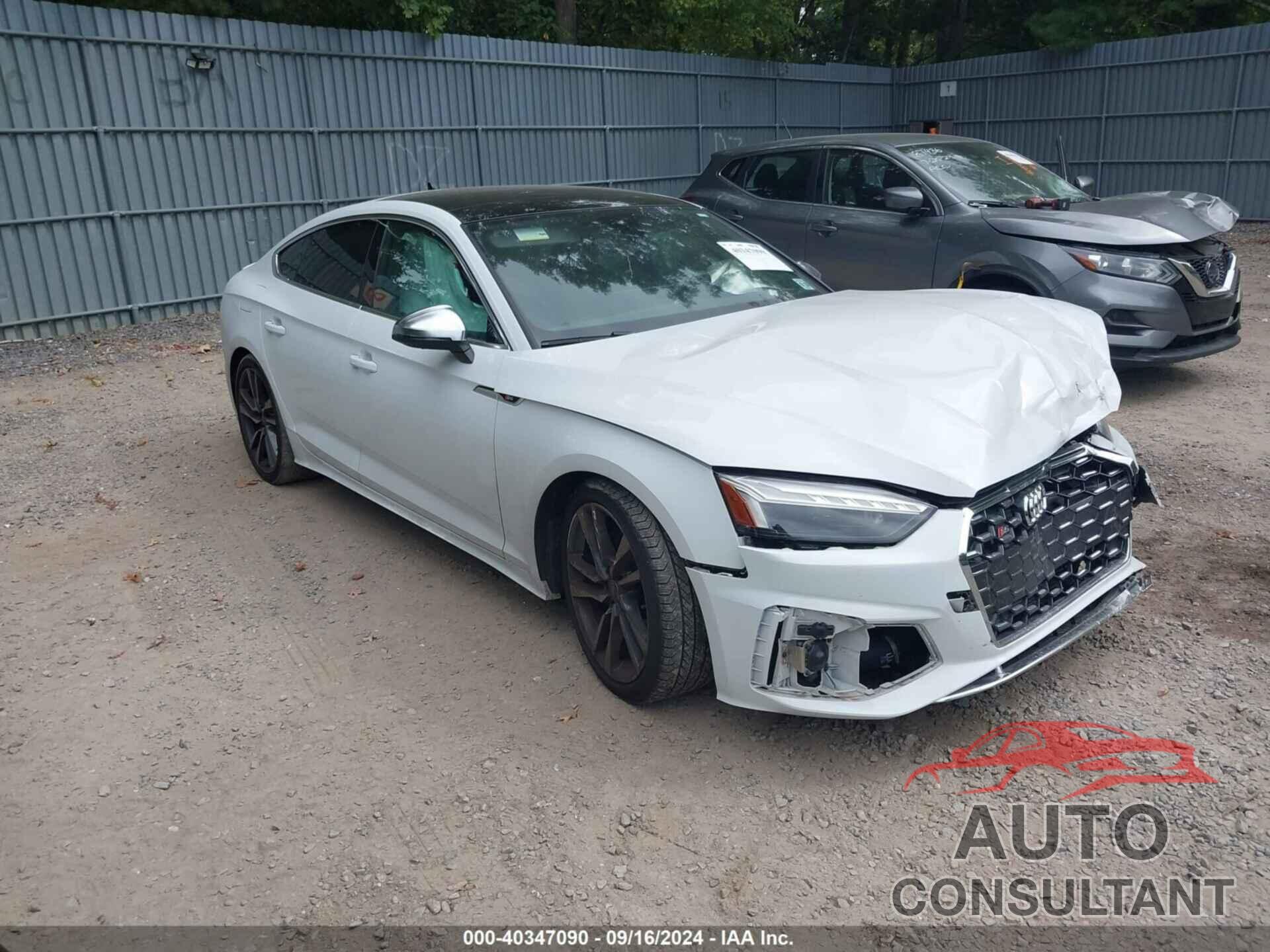 AUDI S5 SPORTBACK 2023 - WAUC4DF5XPA046514