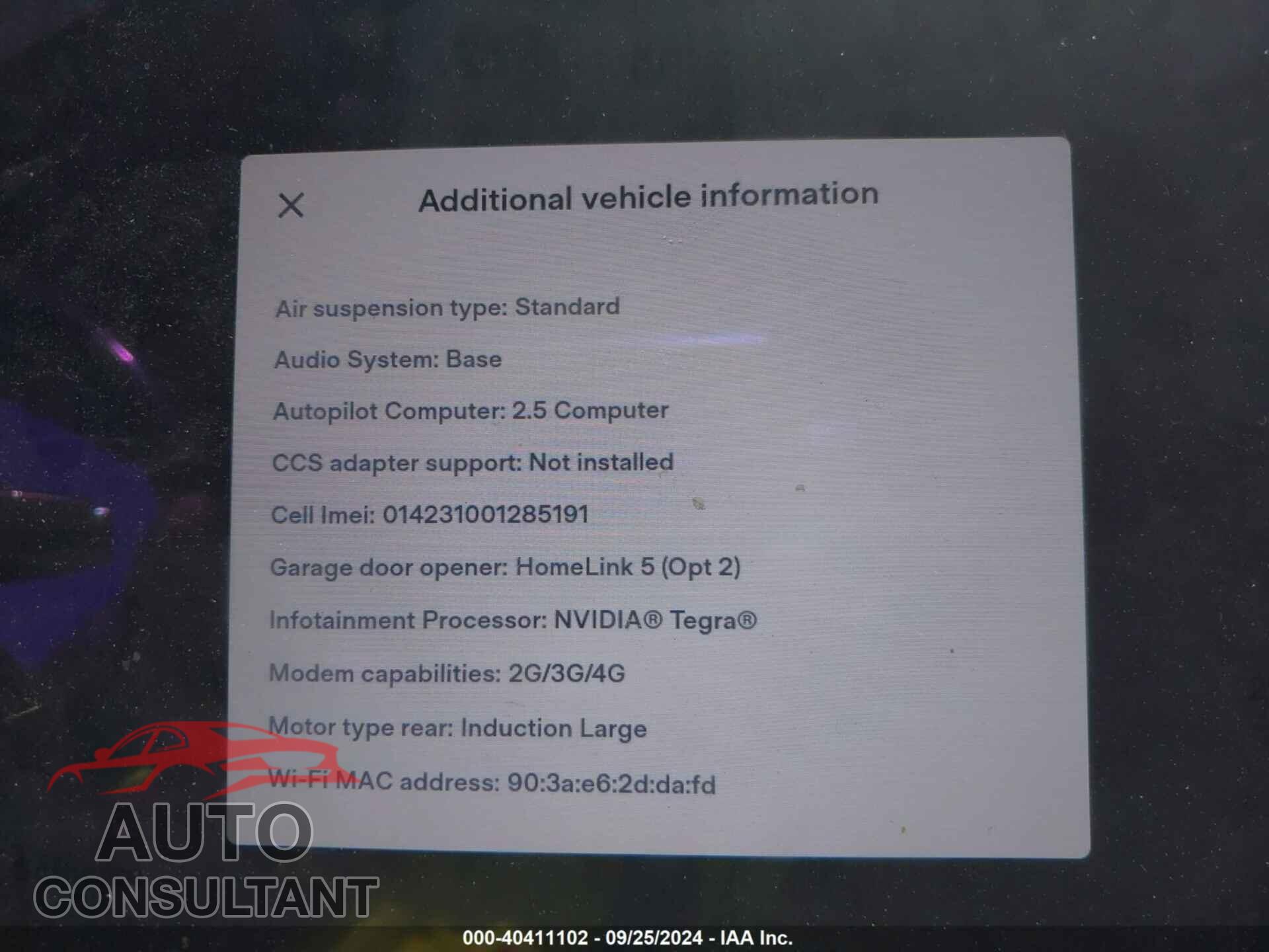 TESLA MODEL S 2017 - 5YJSA1E17HF232671