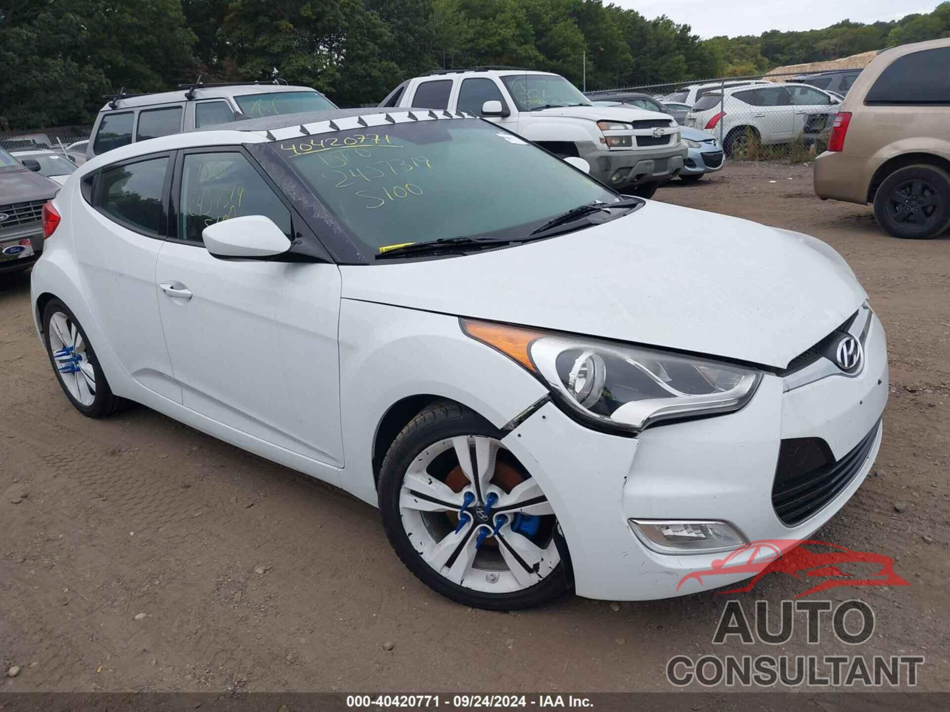 HYUNDAI VELOSTER 2016 - KMHTC6ADXGU273034