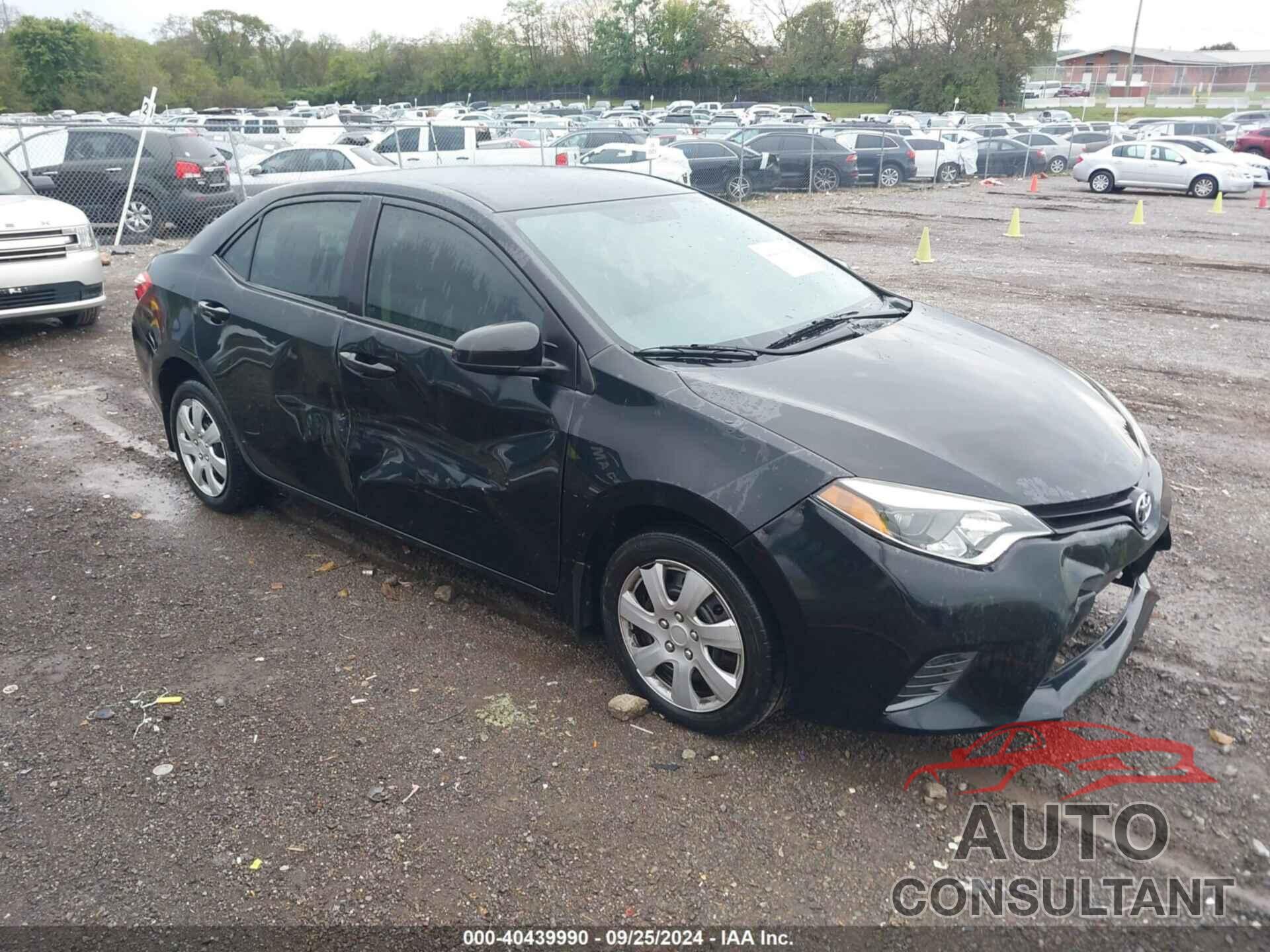 TOYOTA COROLLA 2016 - 2T1BURHE1GC663921