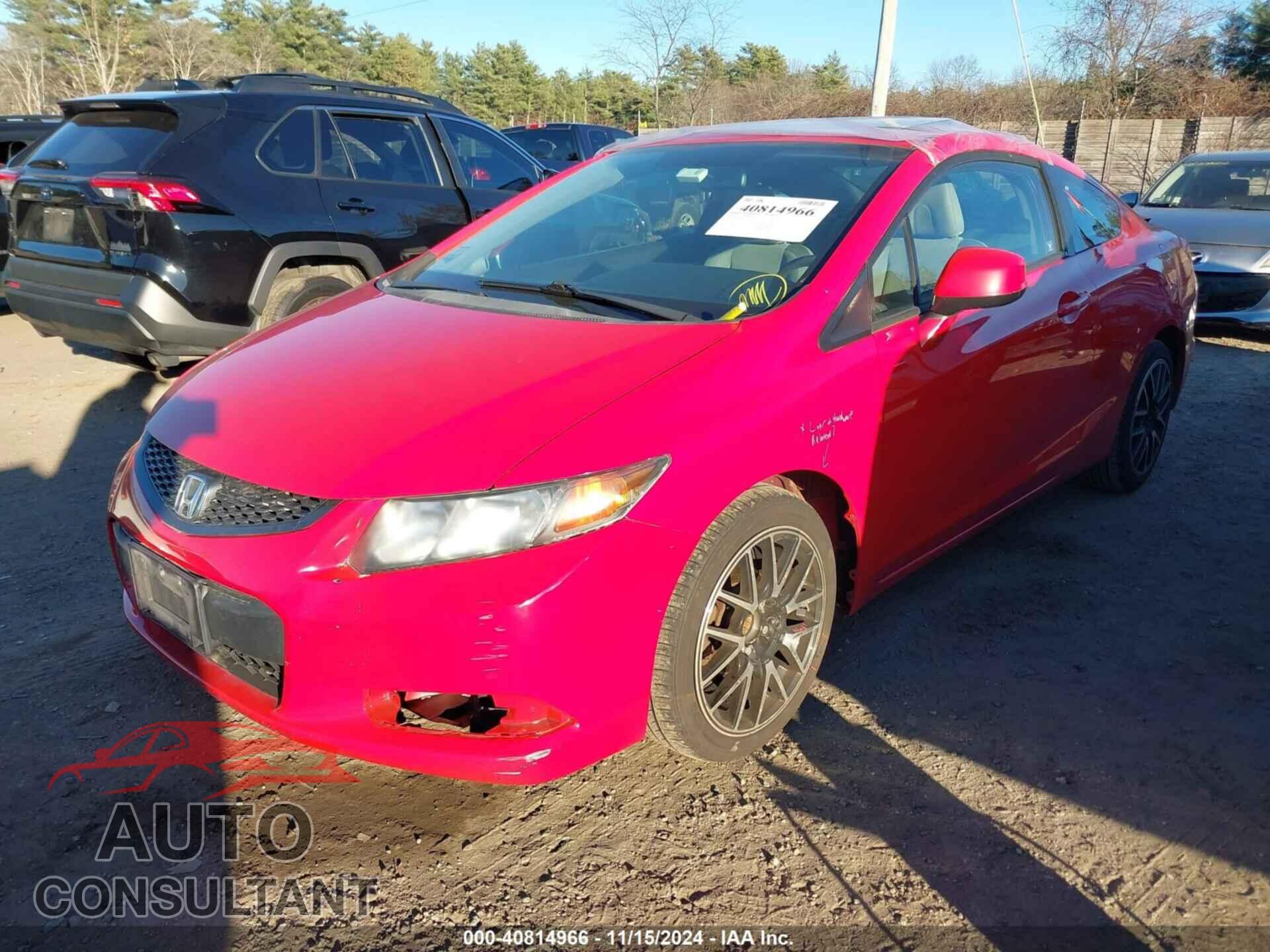 HONDA CIVIC 2012 - 2HGFG3B86CH512289