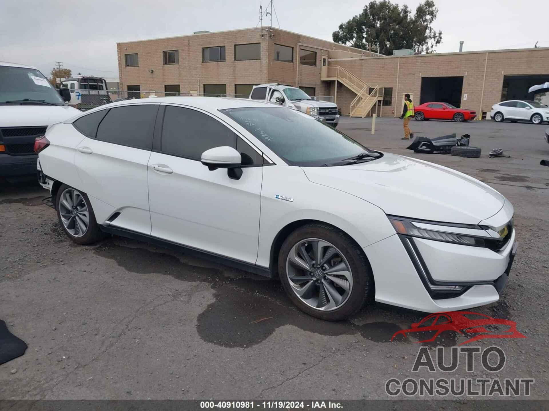 HONDA CLARITY PLUG-IN HYBRID 2018 - JHMZC5F3XJC004567