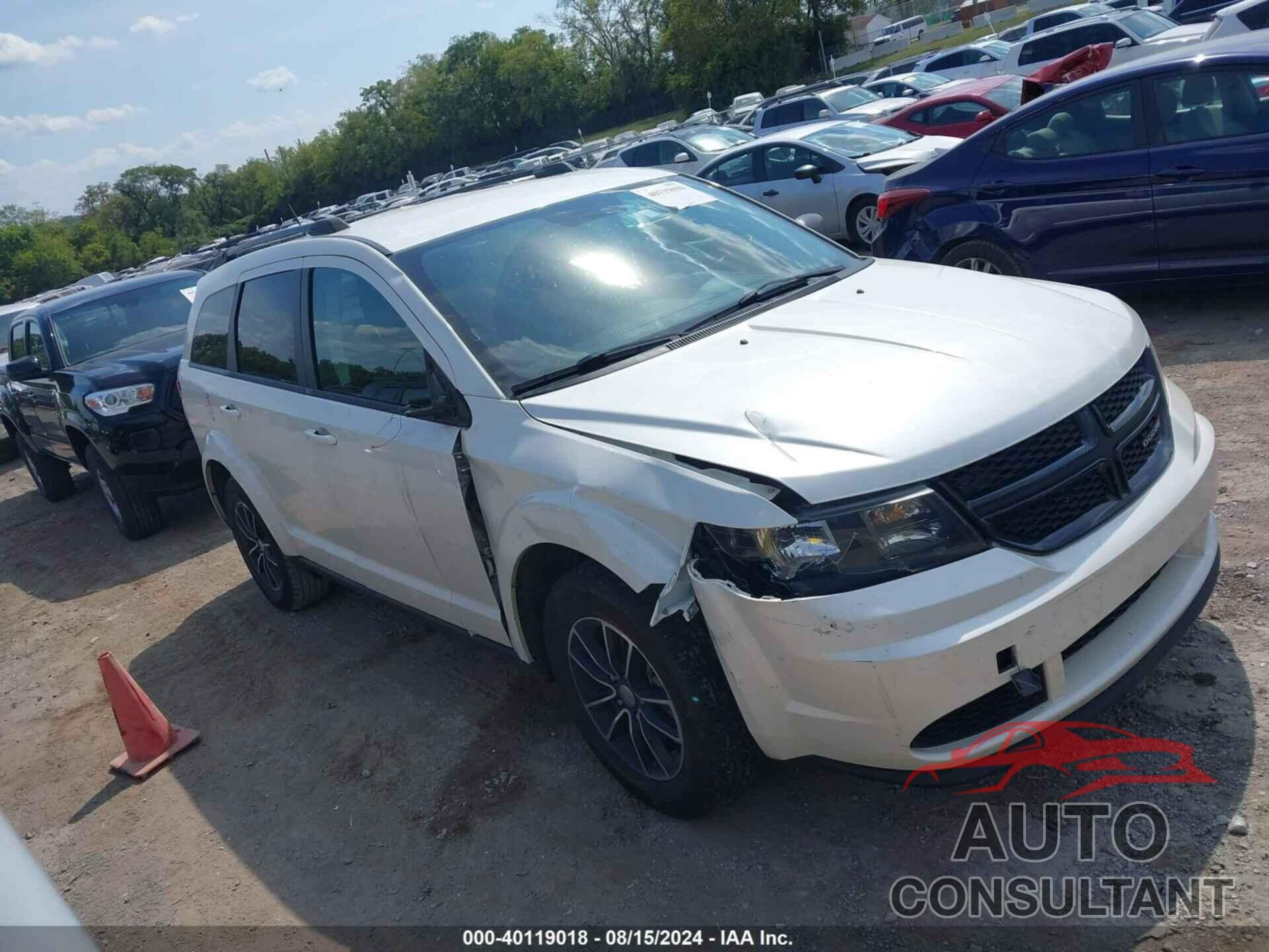 DODGE JOURNEY 2017 - 3C4PDCAB8HT709102