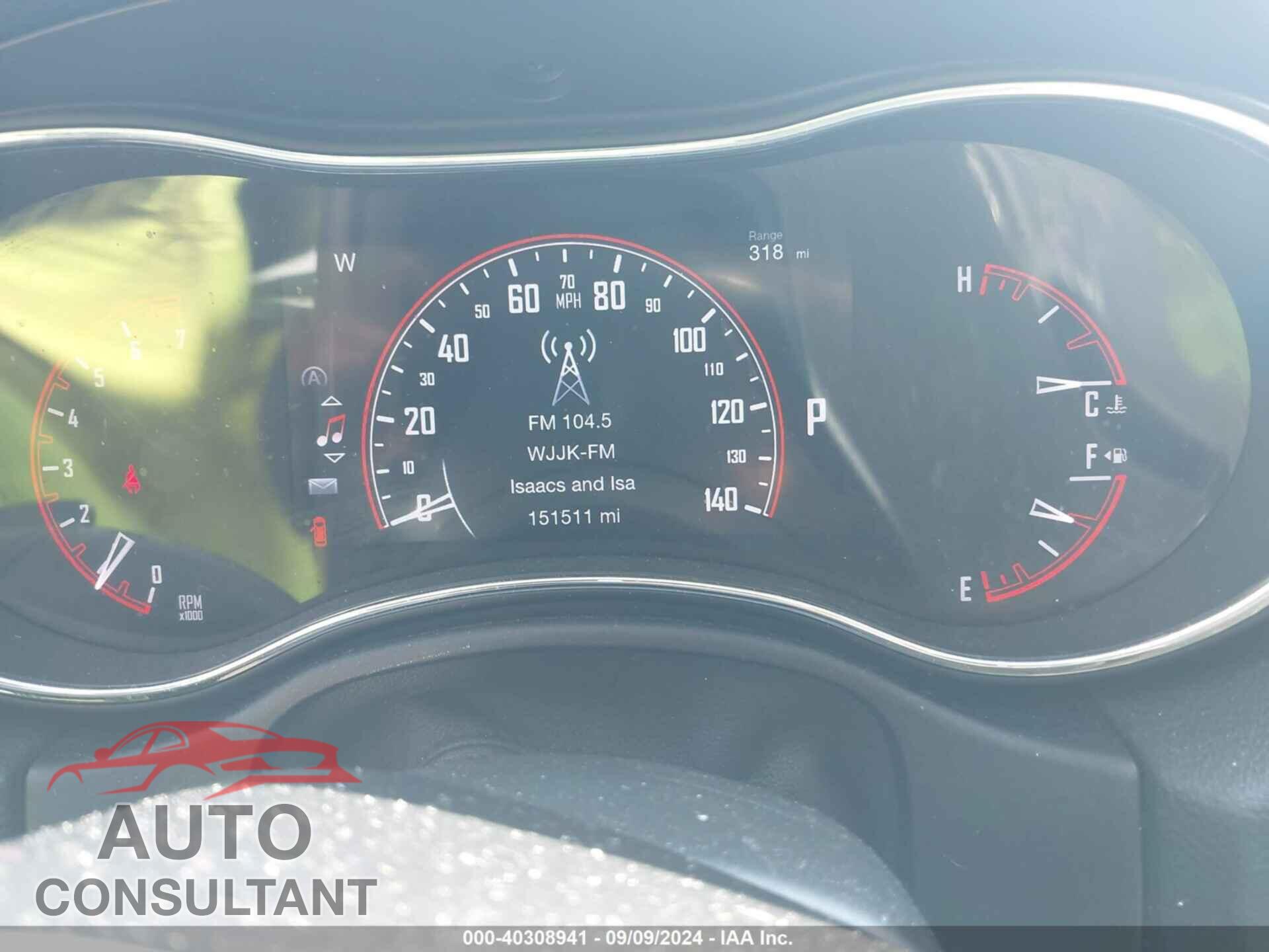 DODGE DURANGO 2016 - 1C4RDJDG3GC458424