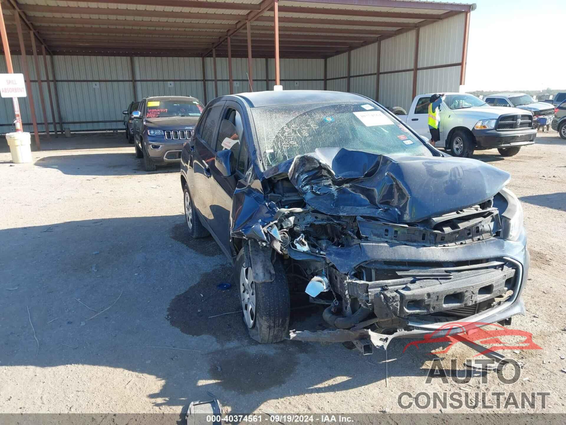 CHEVROLET TRAX 2018 - 3GNCJKSB7JL159548